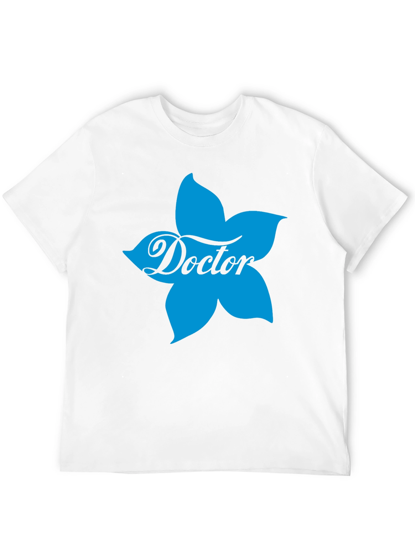 Doctor Flower Black T-Shirt
