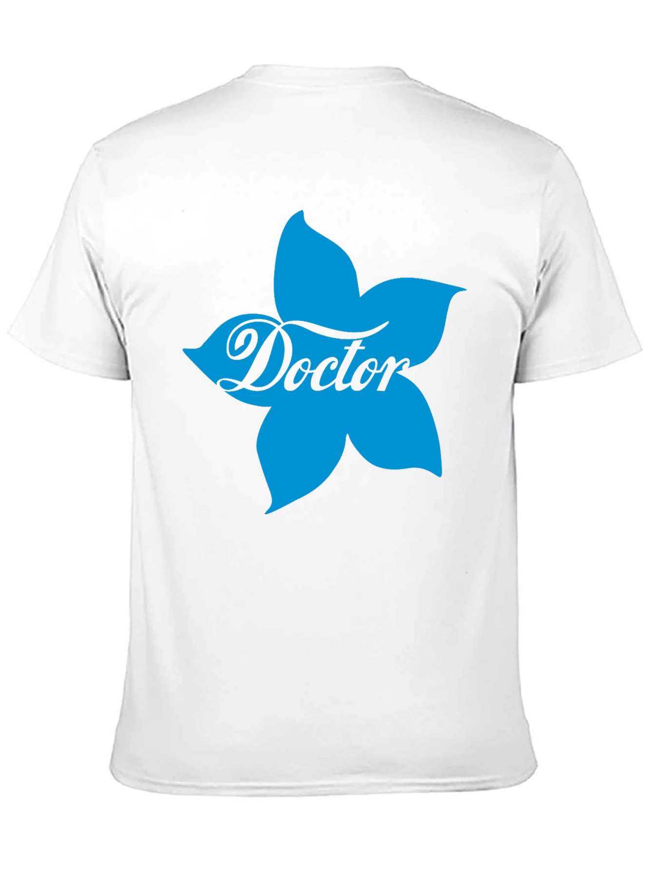 Doctor Flower Black T-Shirt