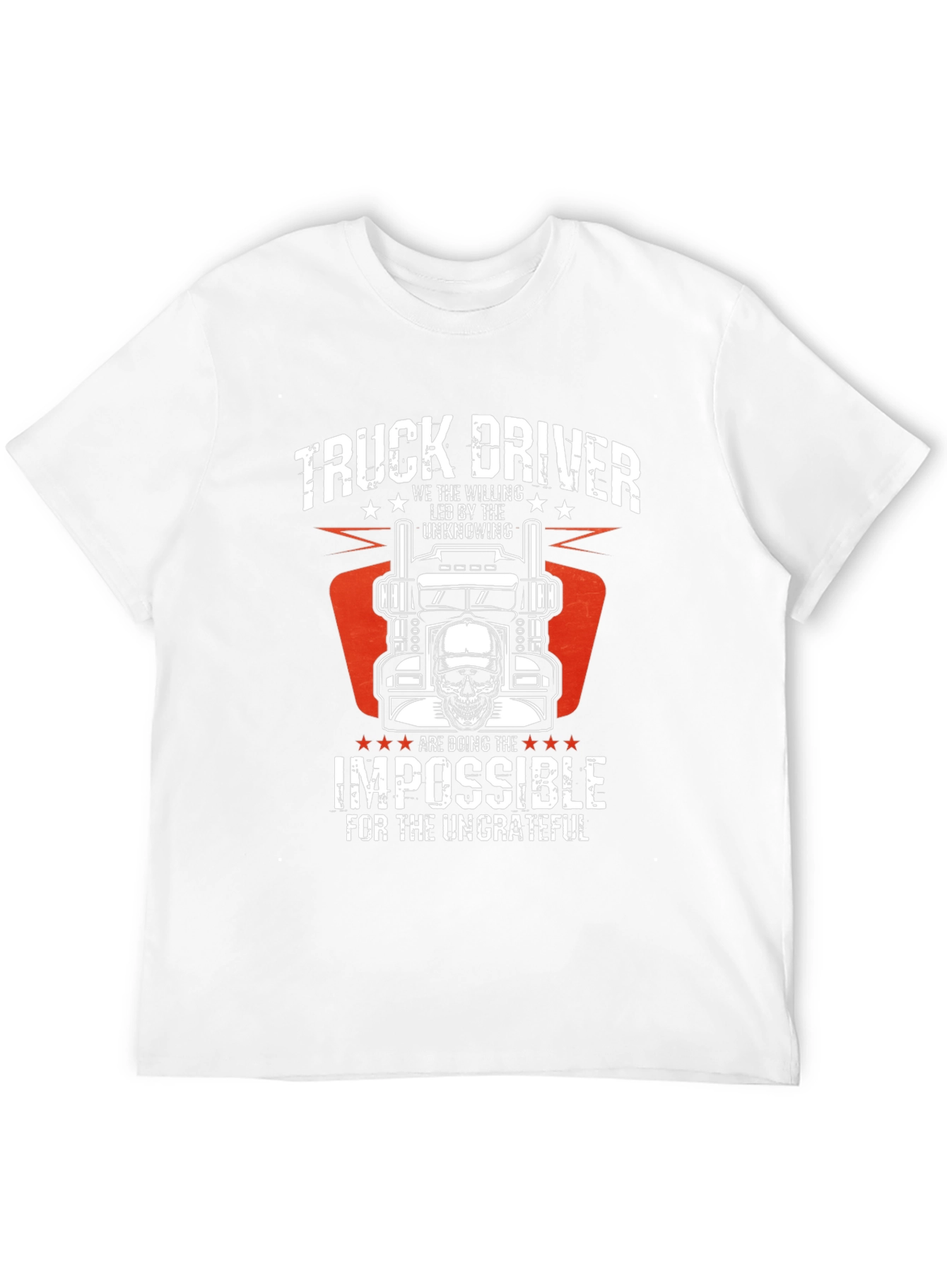 Truck Driver Impossible Graphic T-Shirt
