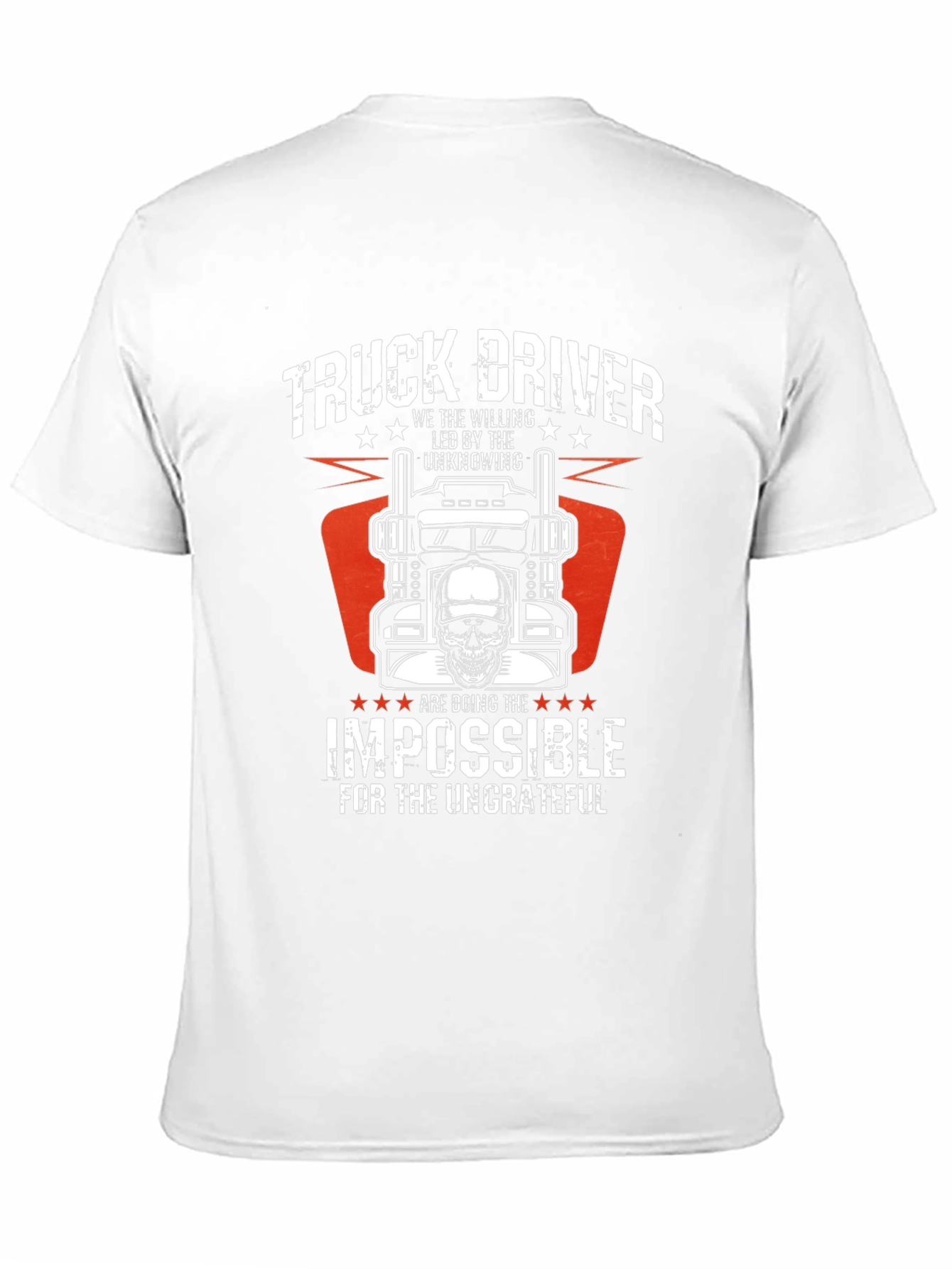 Truck Driver Impossible Graphic T-Shirt
