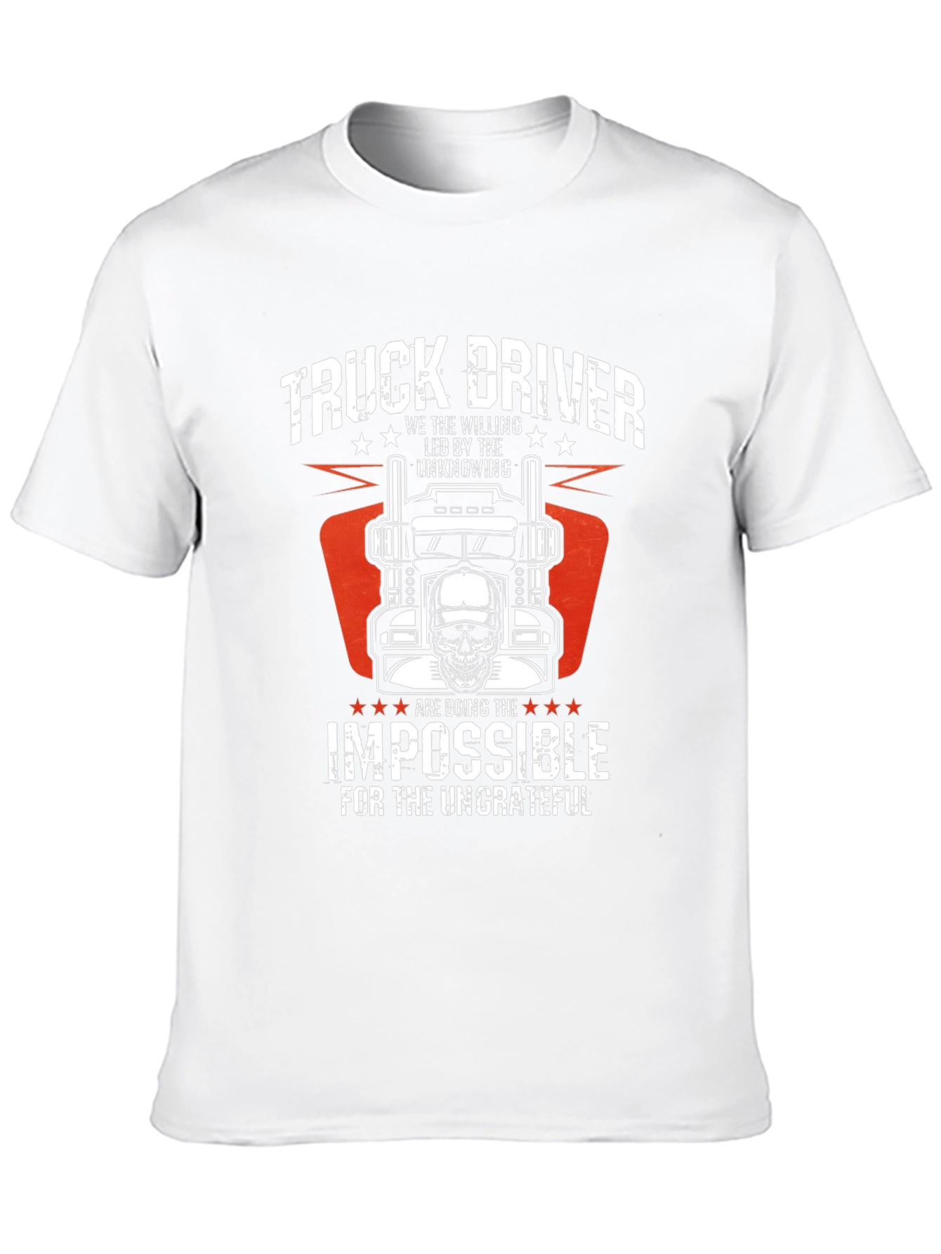 Truck Driver Impossible Graphic T-Shirt