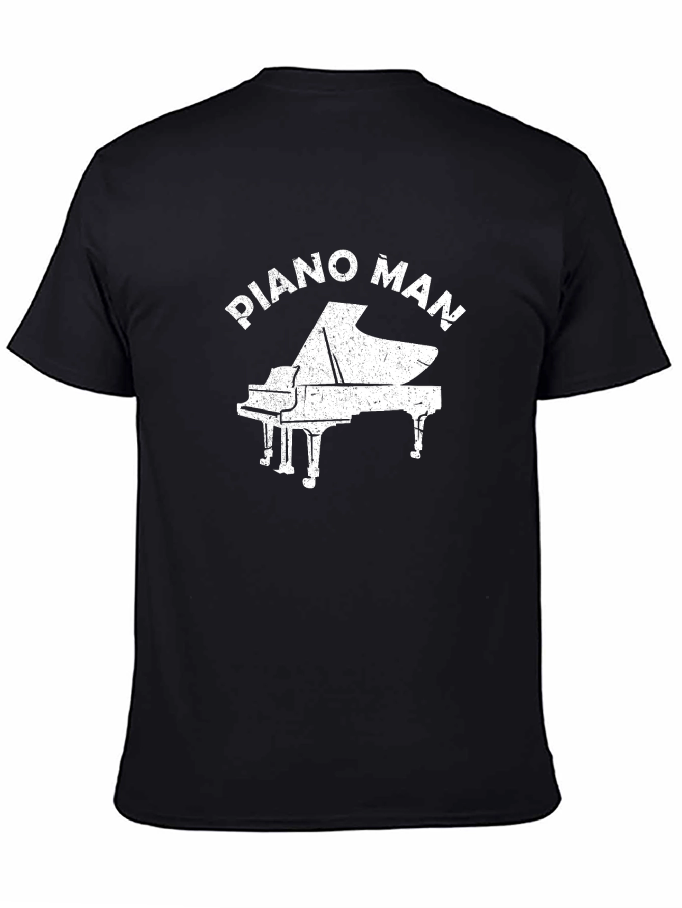 Piano Man Graphic Tee - Musician T-Shirt