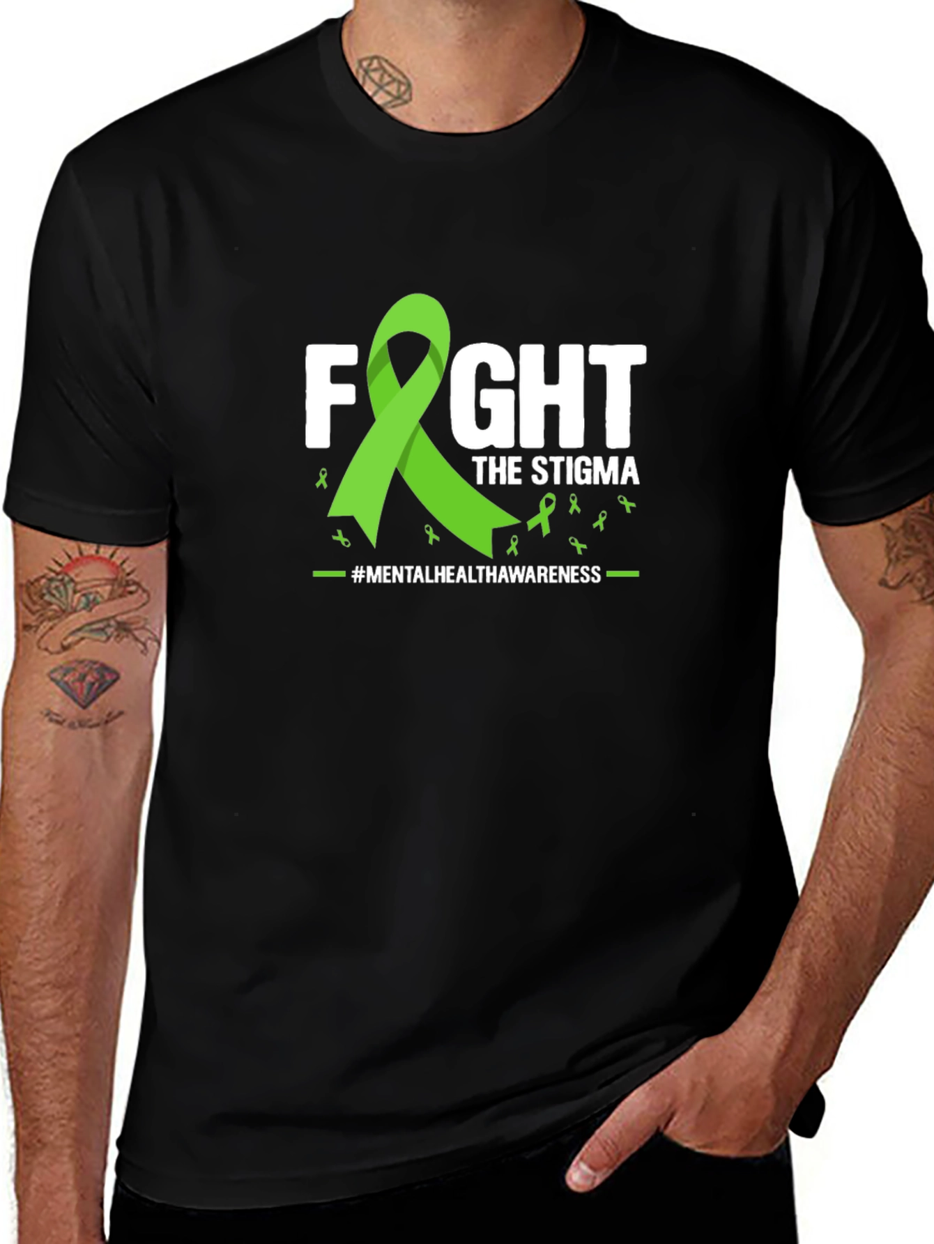 Fight the Stigma Mental Health Awareness T-Shirt