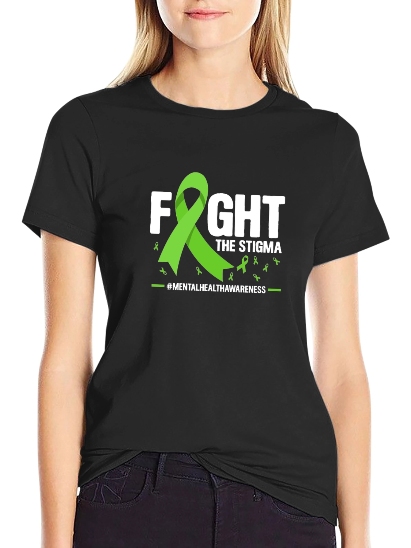 Fight the Stigma Mental Health Awareness T-Shirt