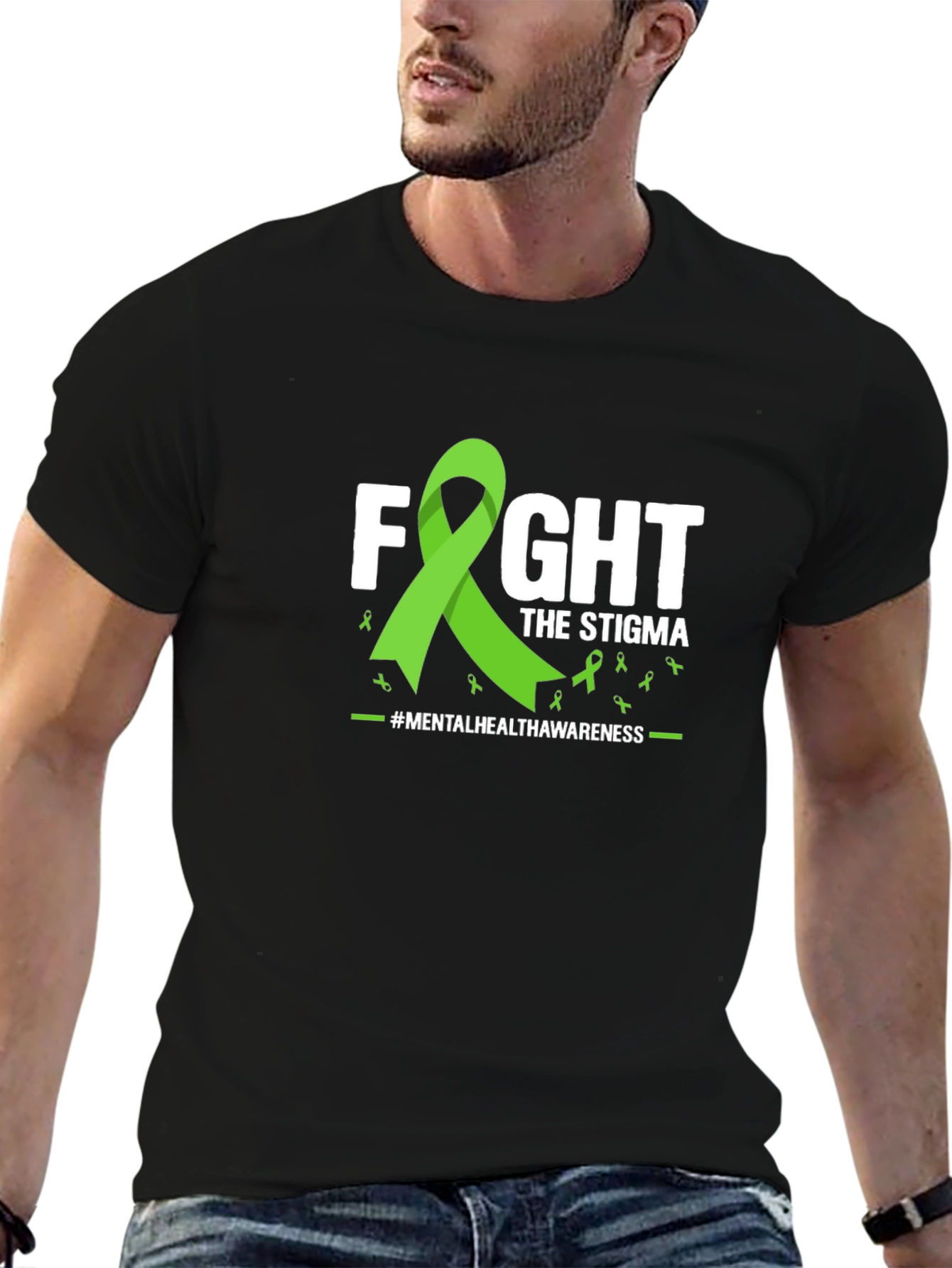 Fight the Stigma Mental Health Awareness T-Shirt
