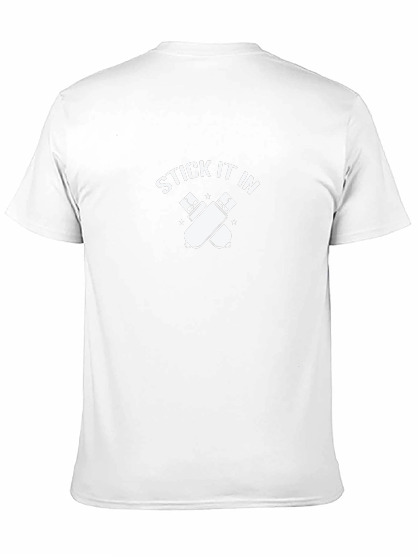 Stick It In USB Drive Novelty T-Shirt