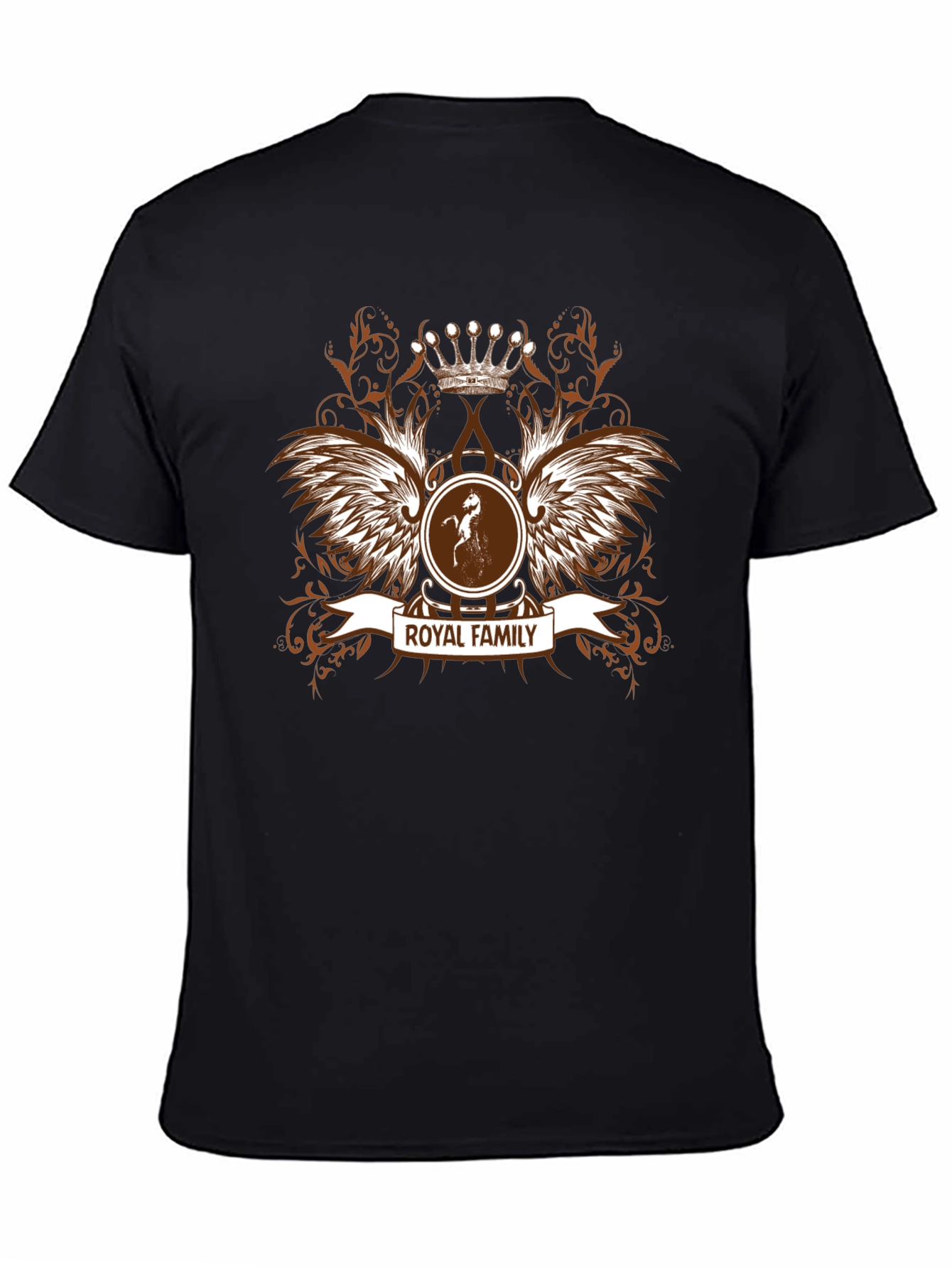 Royal Family Crest Graphic T-Shirt