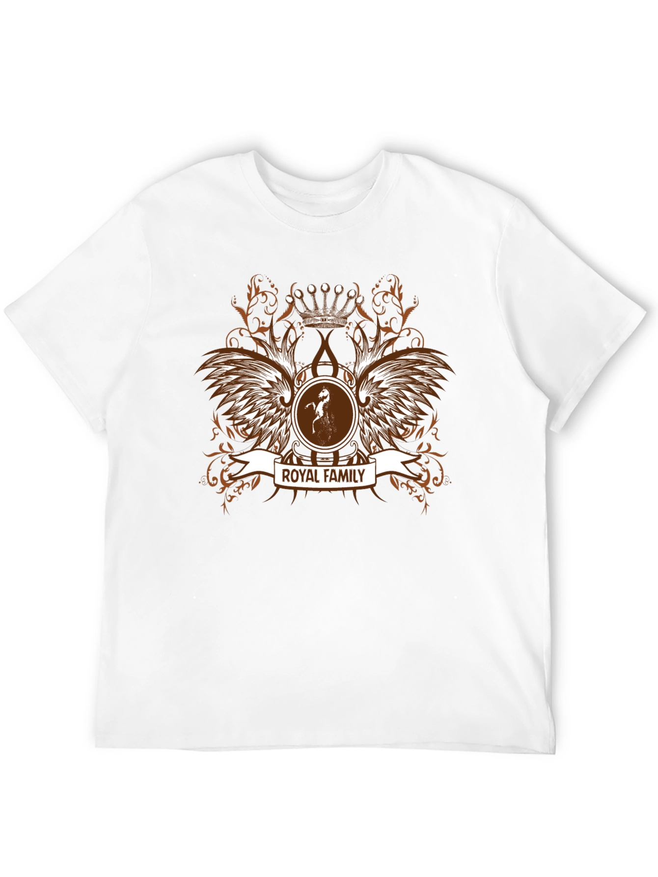 Royal Family Crest Graphic T-Shirt