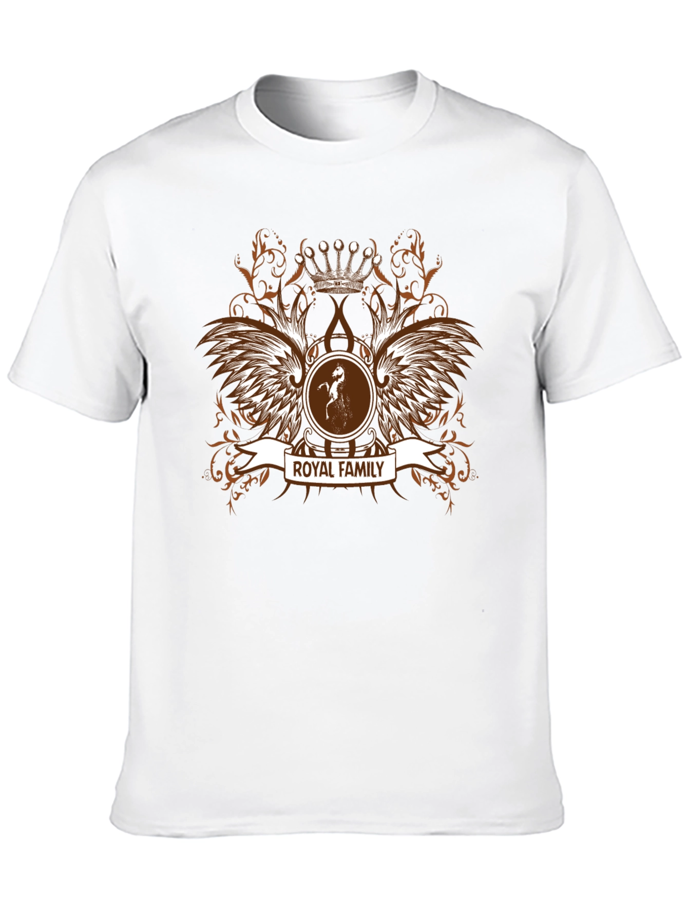 Royal Family Crest Graphic T-Shirt