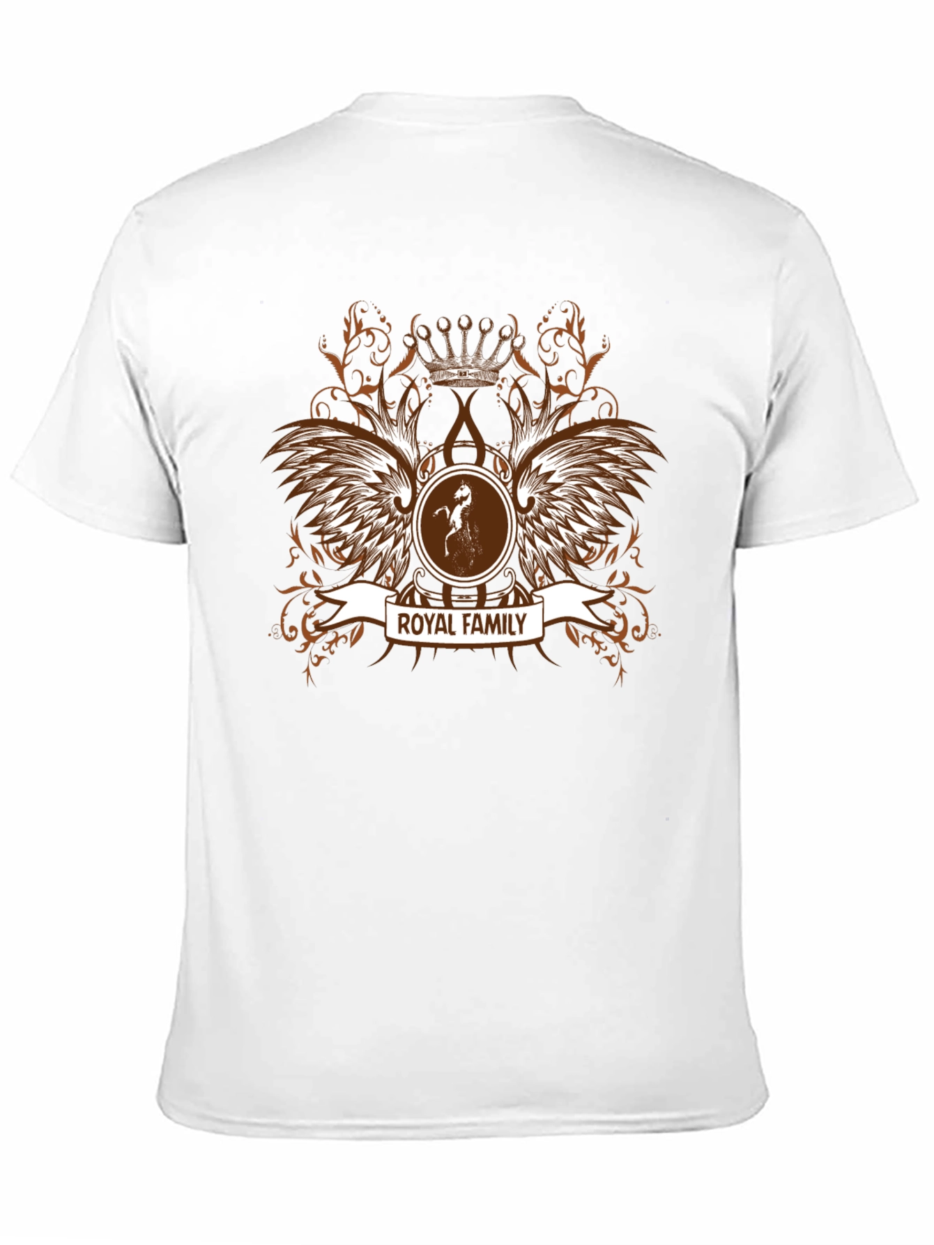 Royal Family Crest Graphic T-Shirt