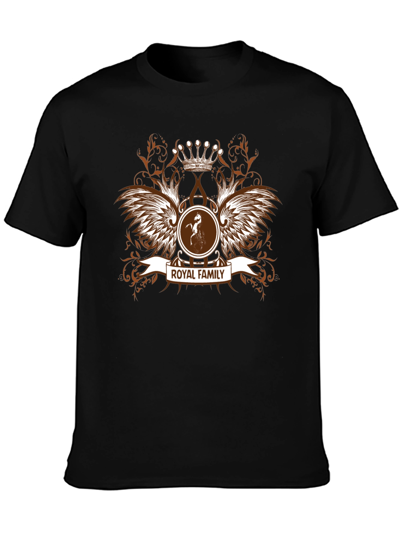 Royal Family Crest Graphic T-Shirt