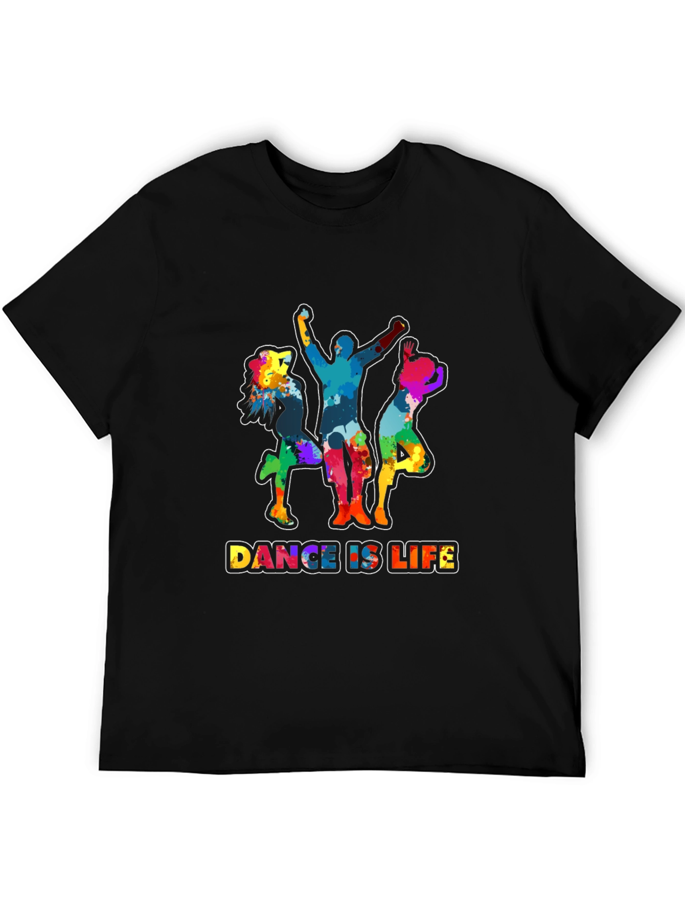 Dance Is Life Graphic Tee - Black T-Shirt