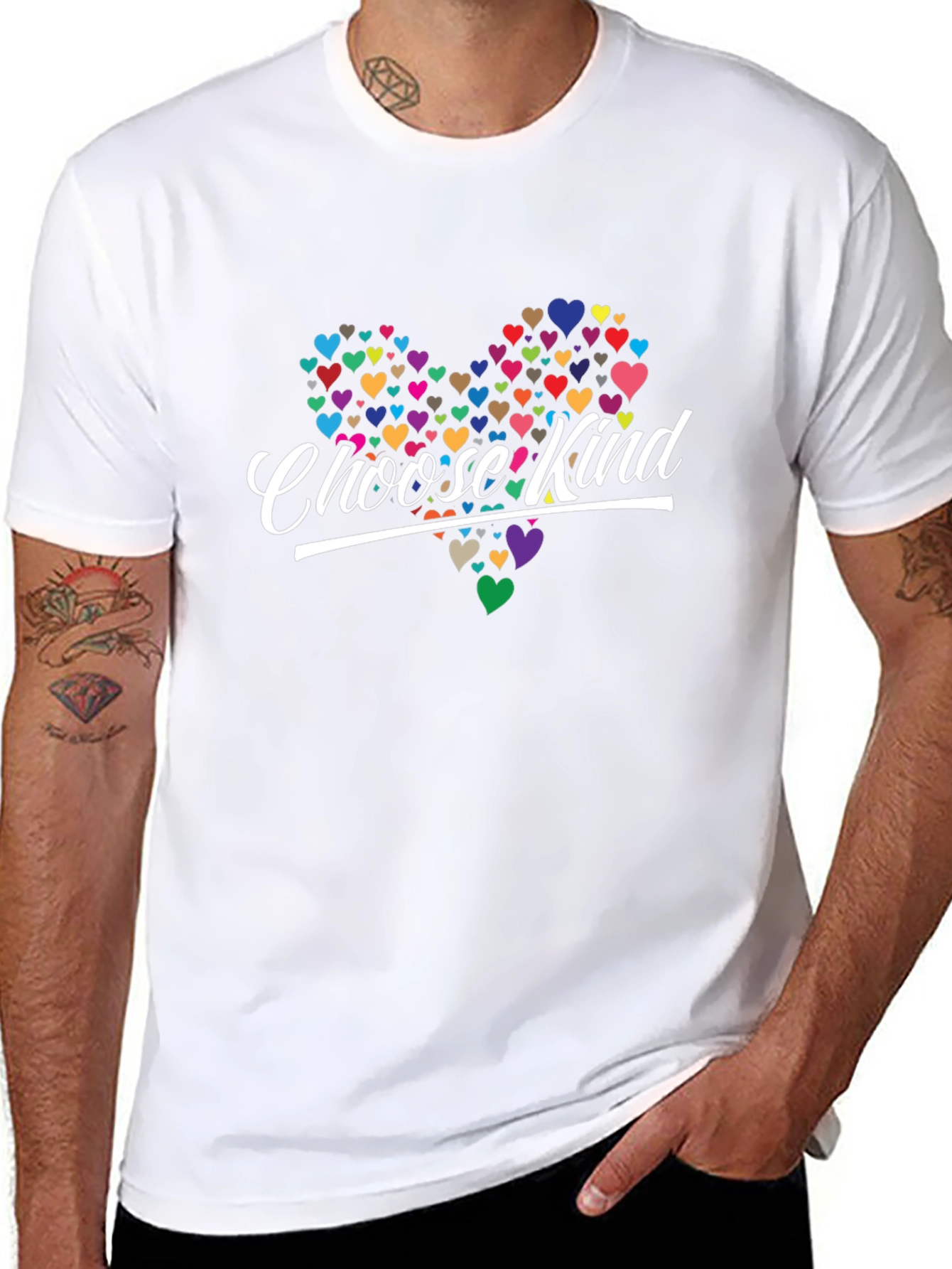 Choose Kind Heart Graphic Tee