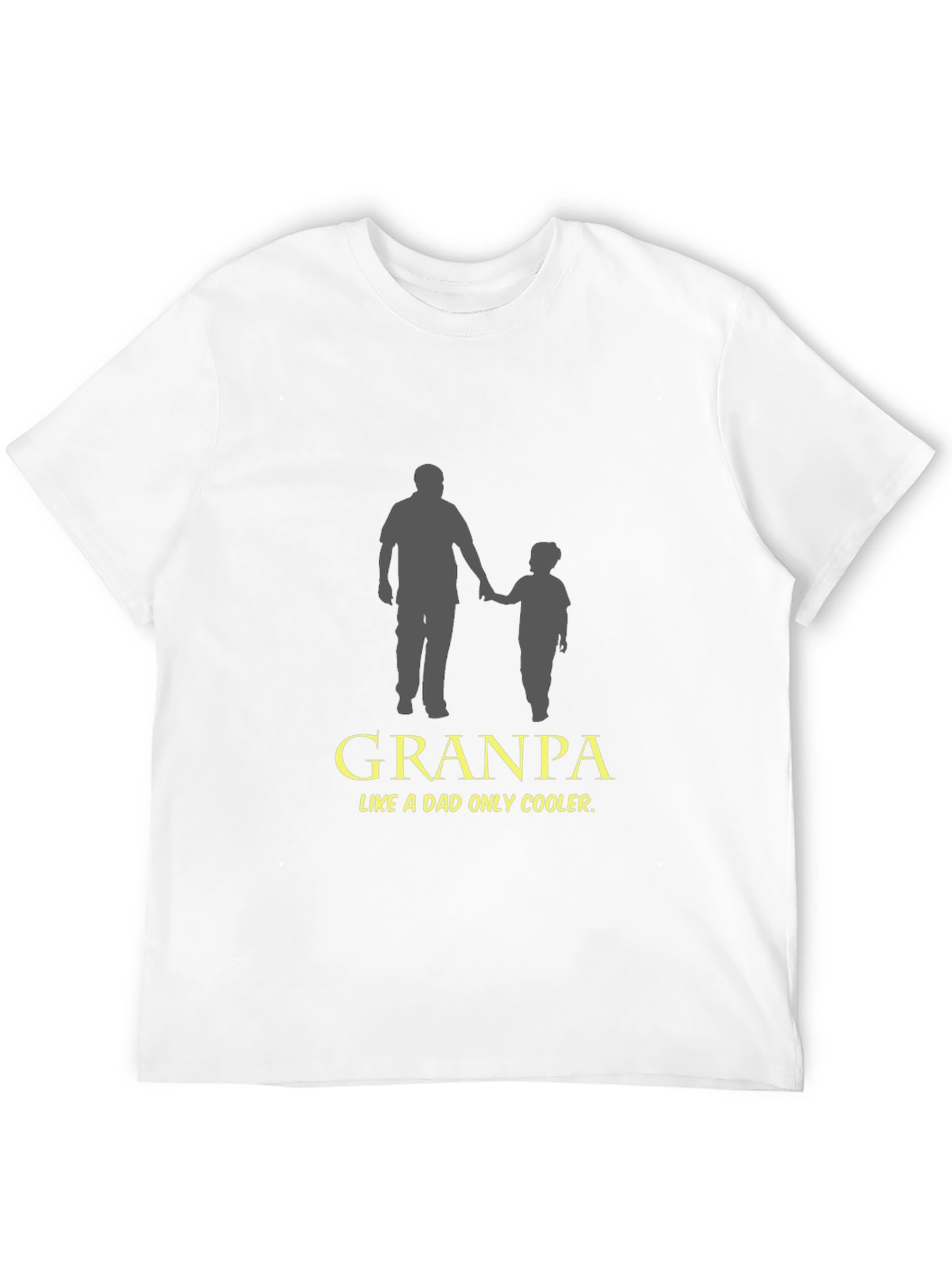 Grandpa Like a Dad Only Cooler T-Shirt