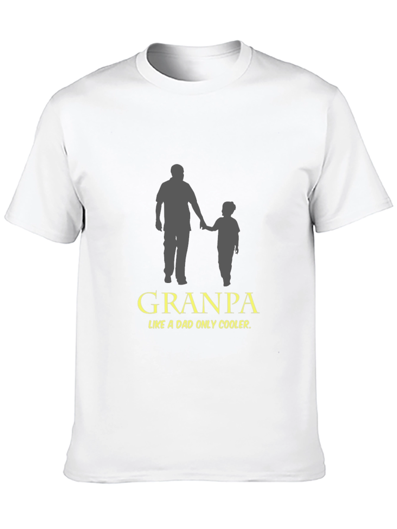 Grandpa Like a Dad Only Cooler T-Shirt
