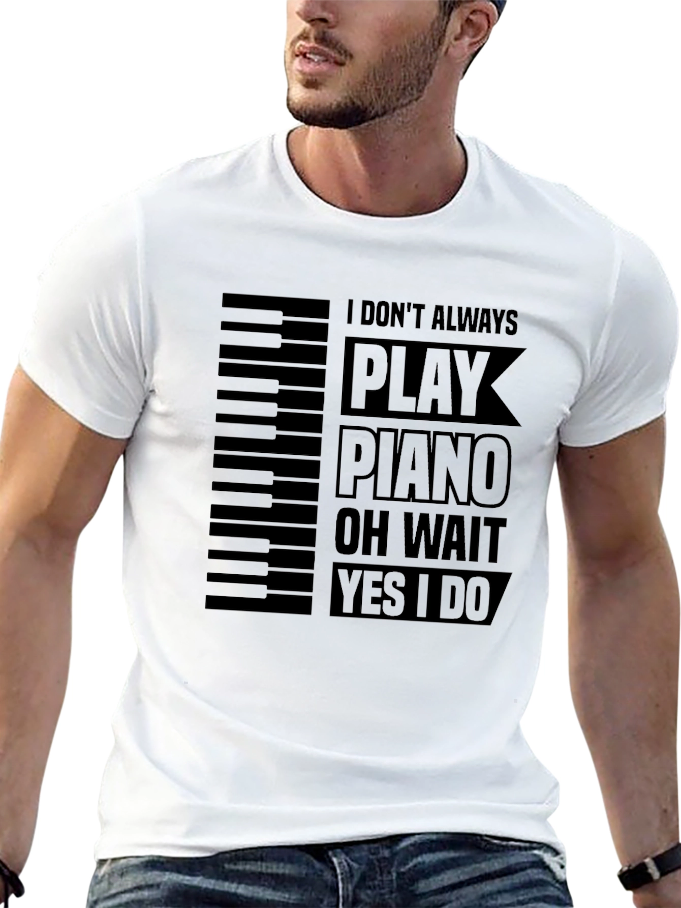 Piano Player T-Shirt - Funny Musician Tee