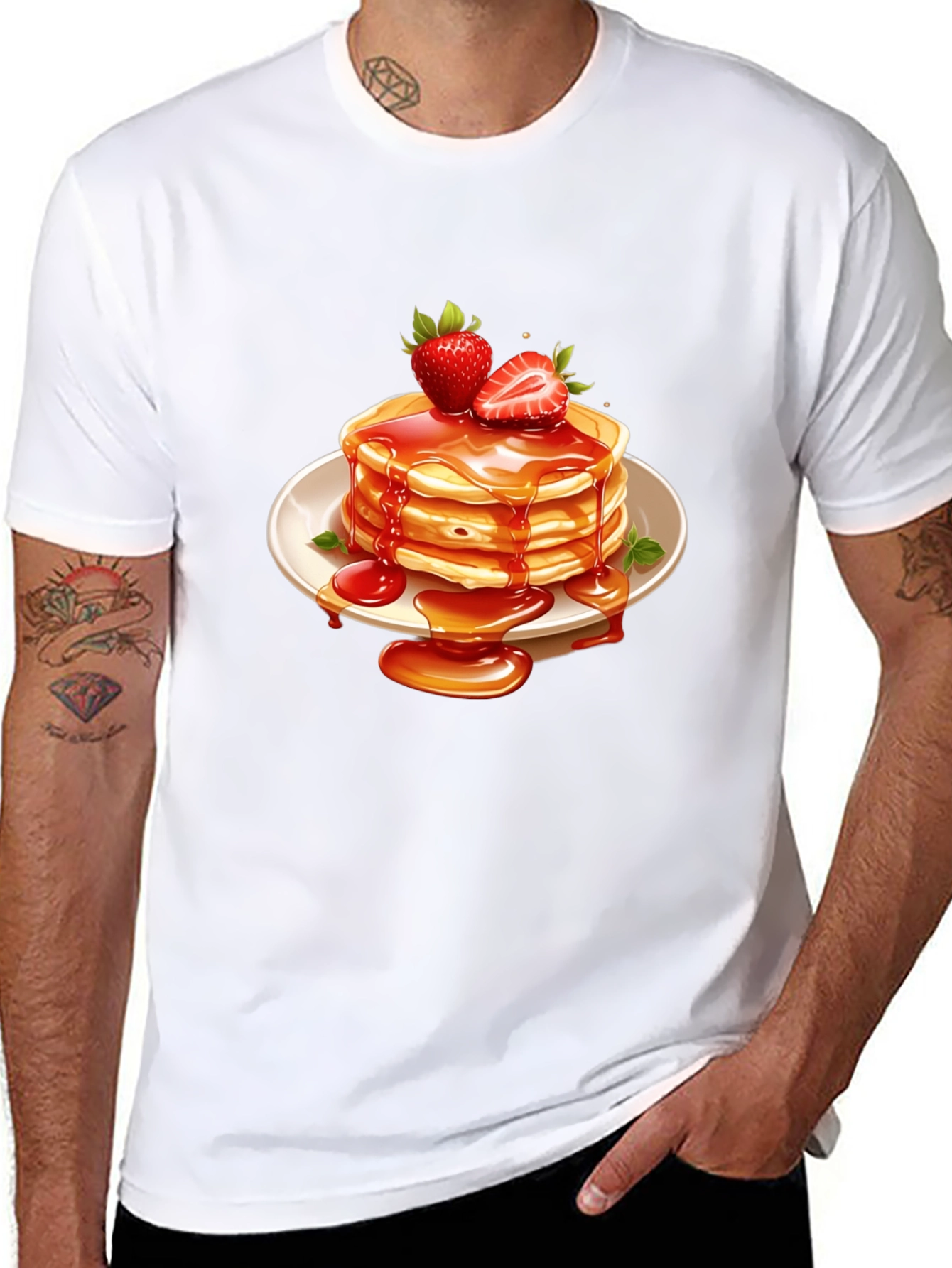 Pancake Lover T-Shirt - Sweet Breakfast Design
