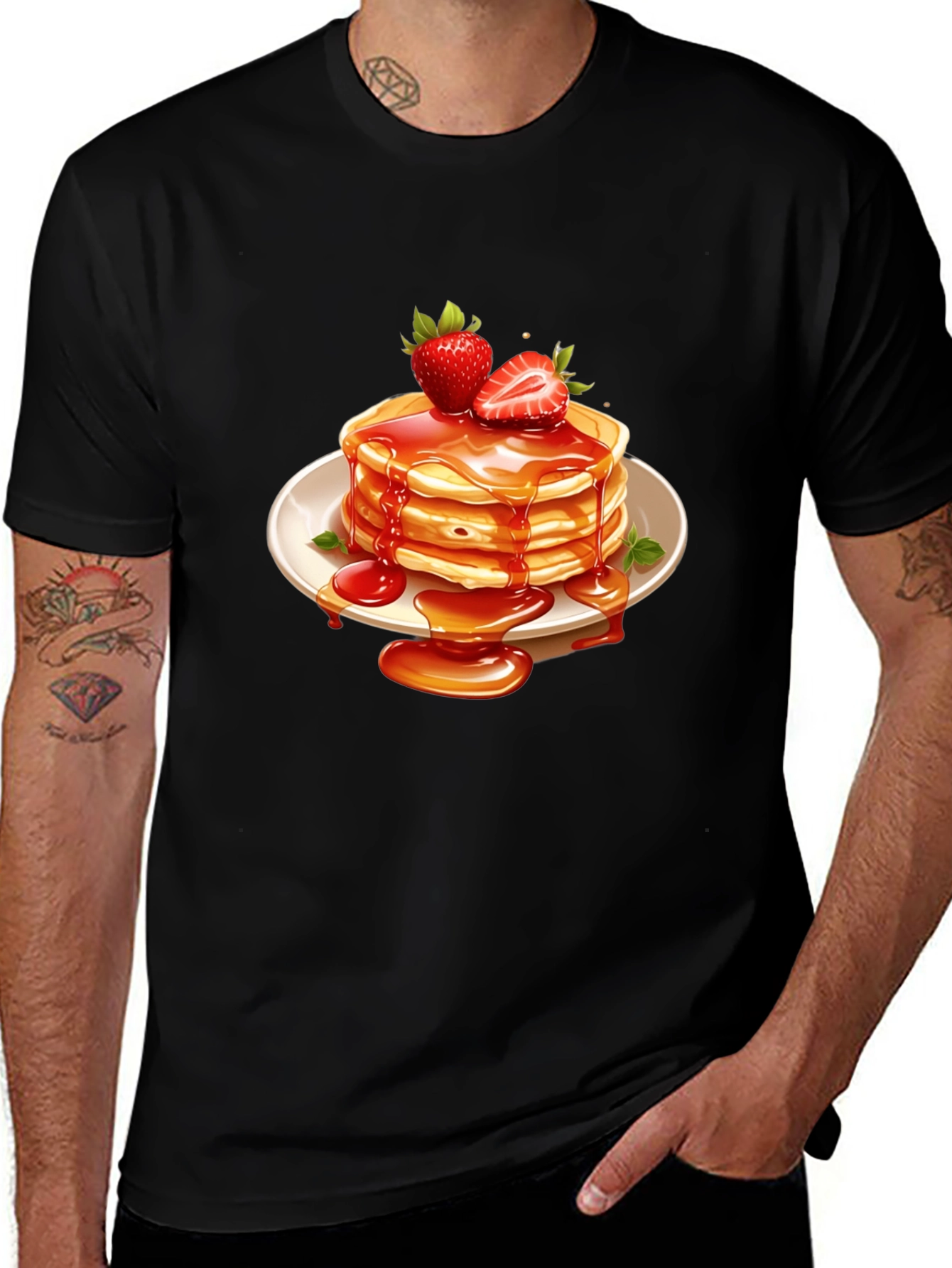 Pancake Lover T-Shirt - Sweet Breakfast Design