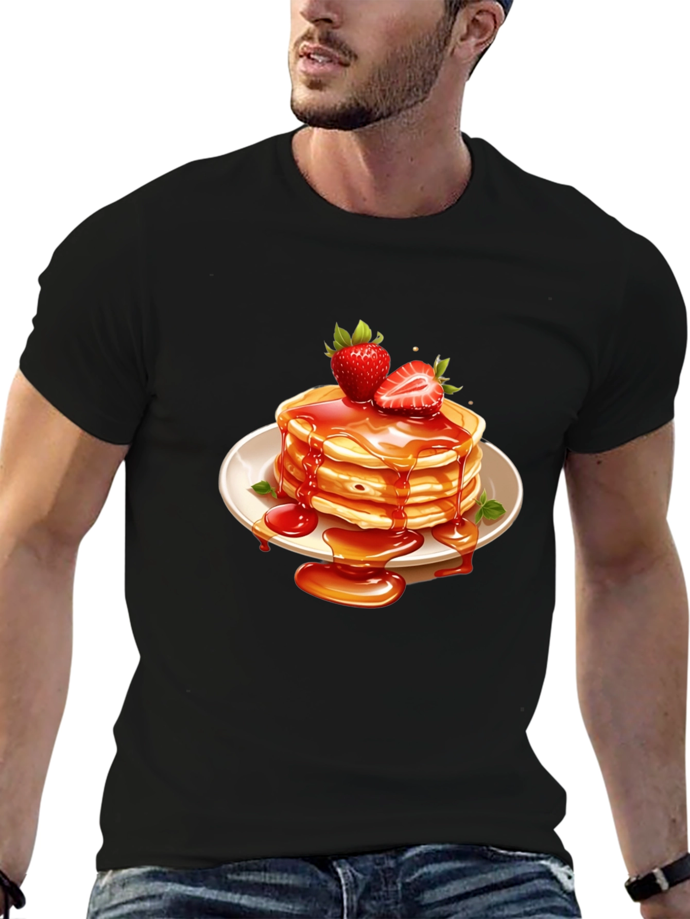Pancake Lover T-Shirt - Sweet Breakfast Design