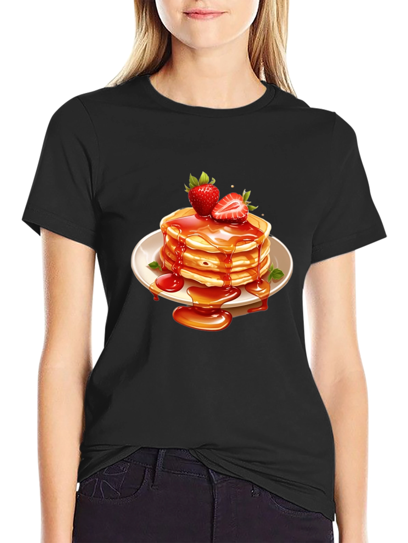 Pancake Lover T-Shirt - Sweet Breakfast Design