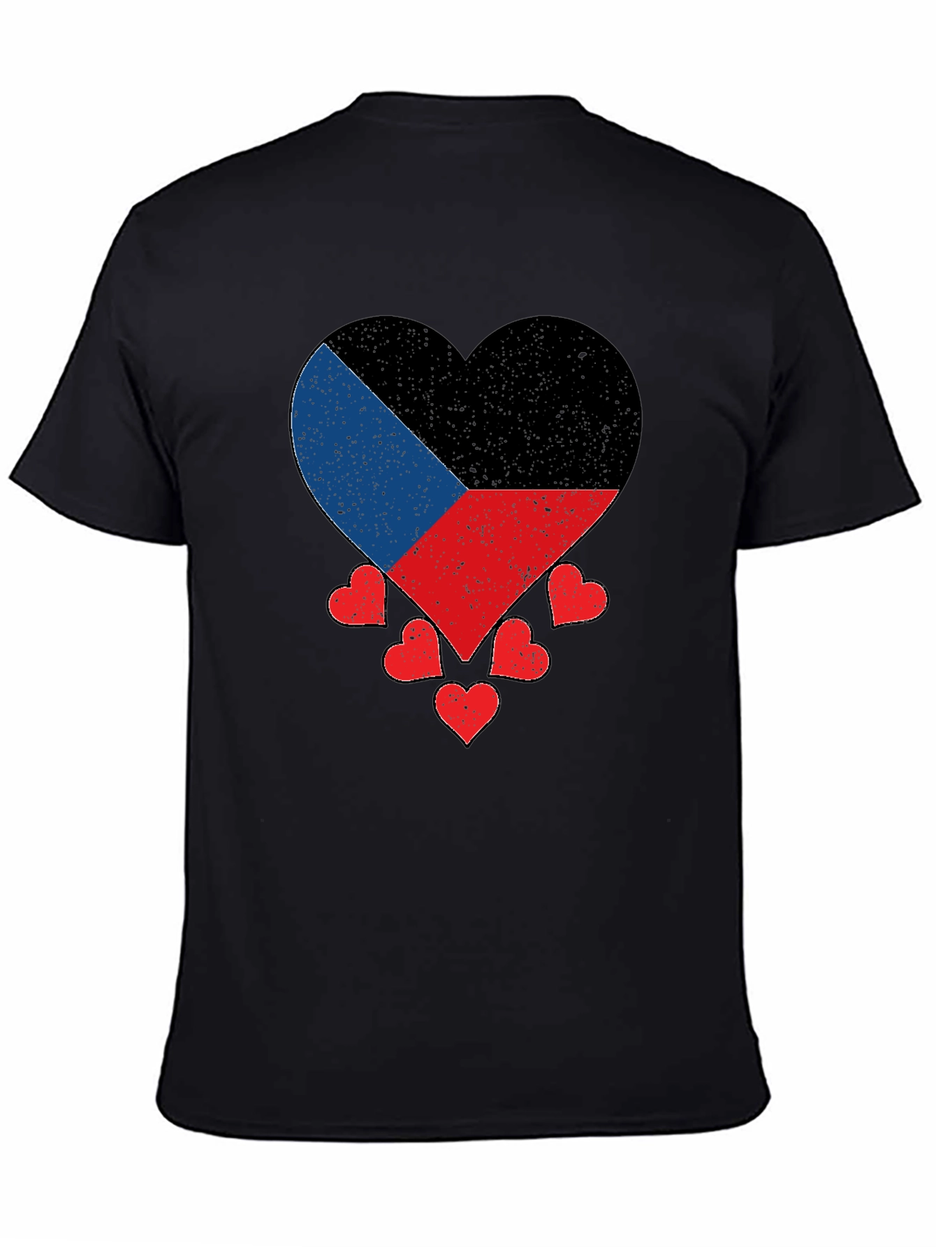 Donetsk Flag Heart T-Shirt Patriotic Ukraine Pride