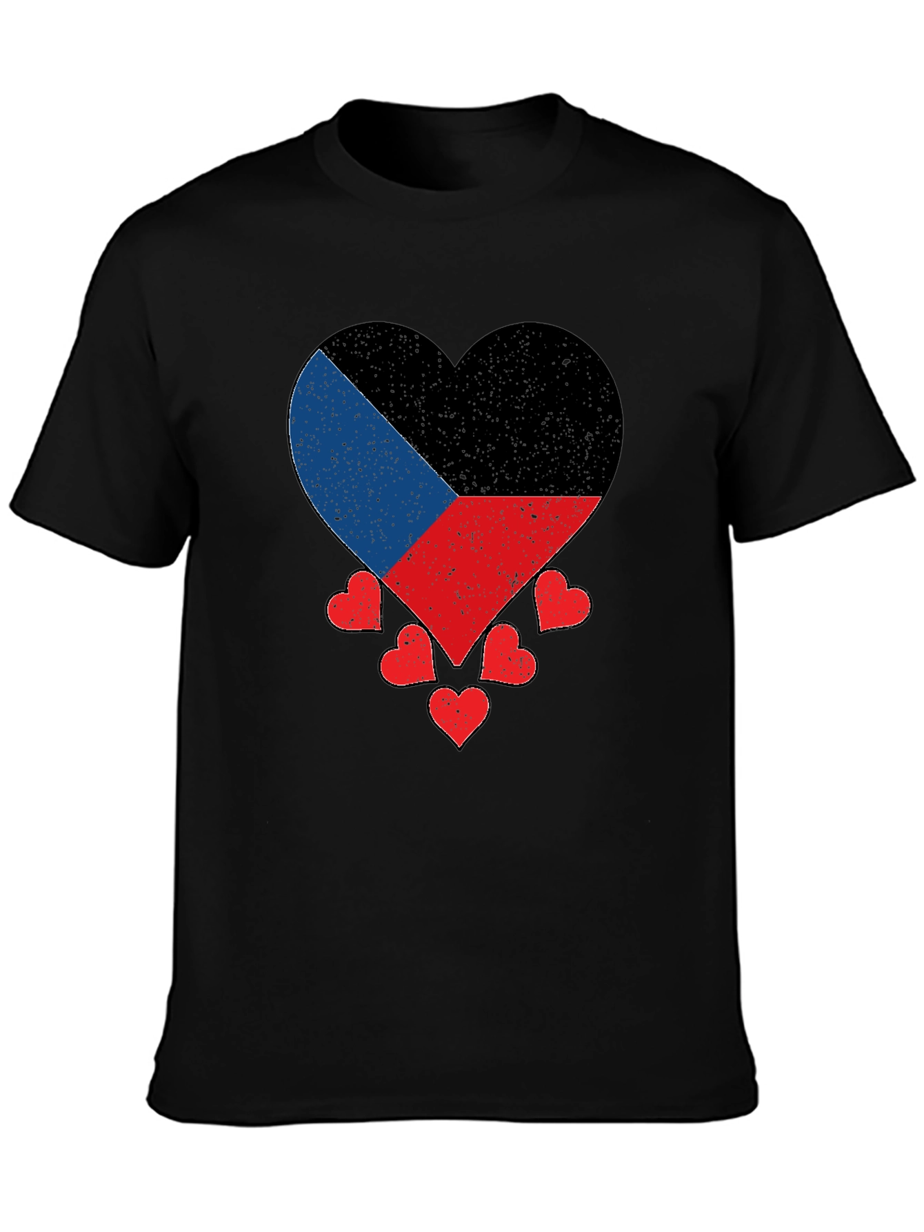 Donetsk Flag Heart T-Shirt Patriotic Ukraine Pride