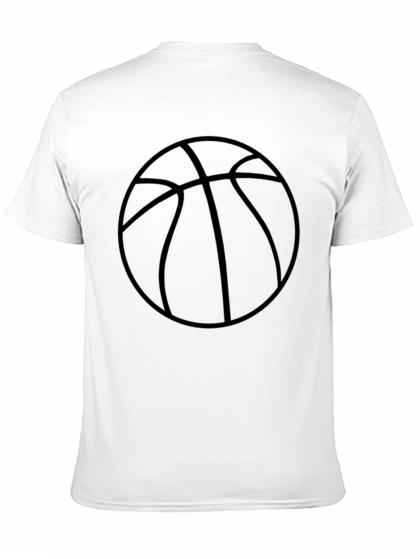 Basketball Graphic Black T-Shirt