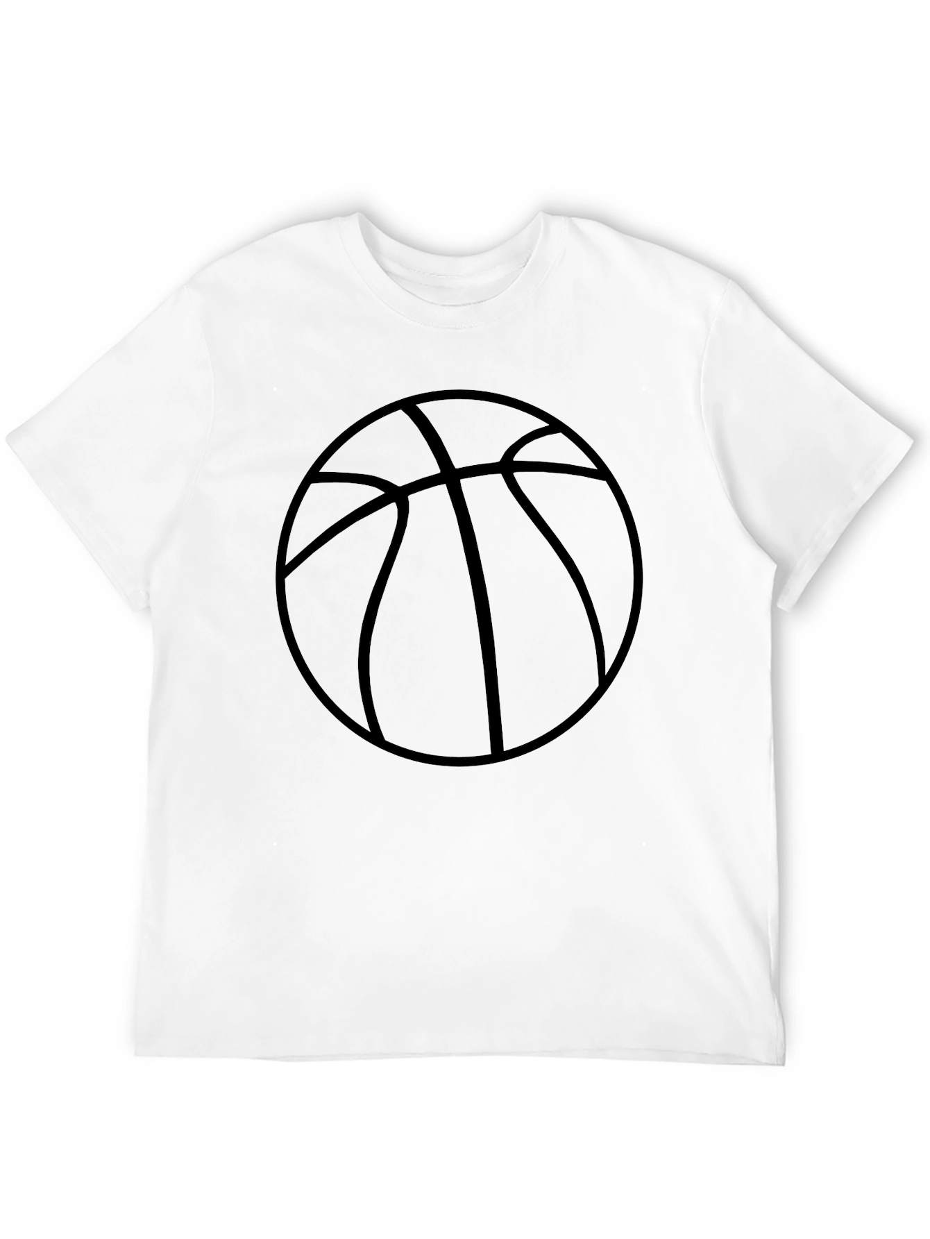 Basketball Graphic Black T-Shirt