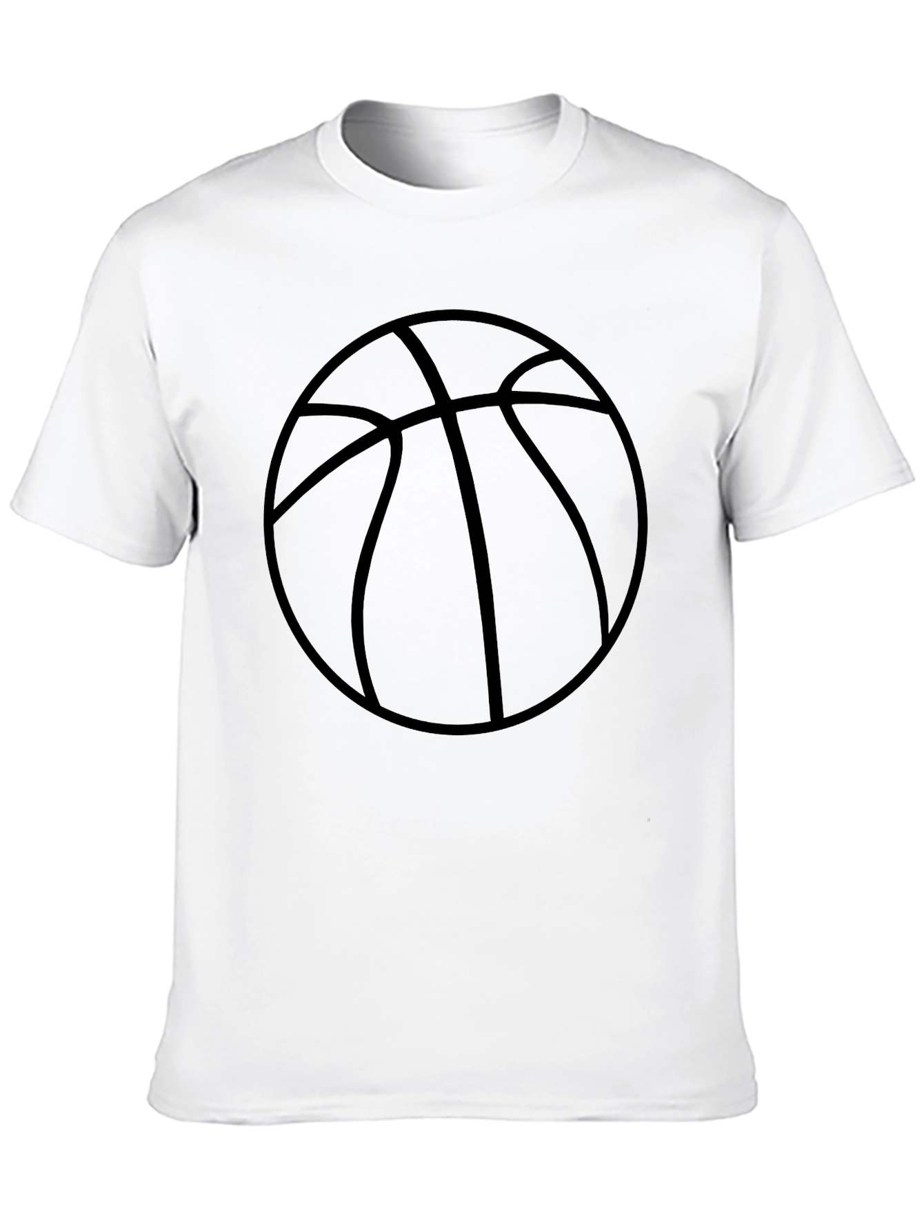 Basketball Graphic Black T-Shirt