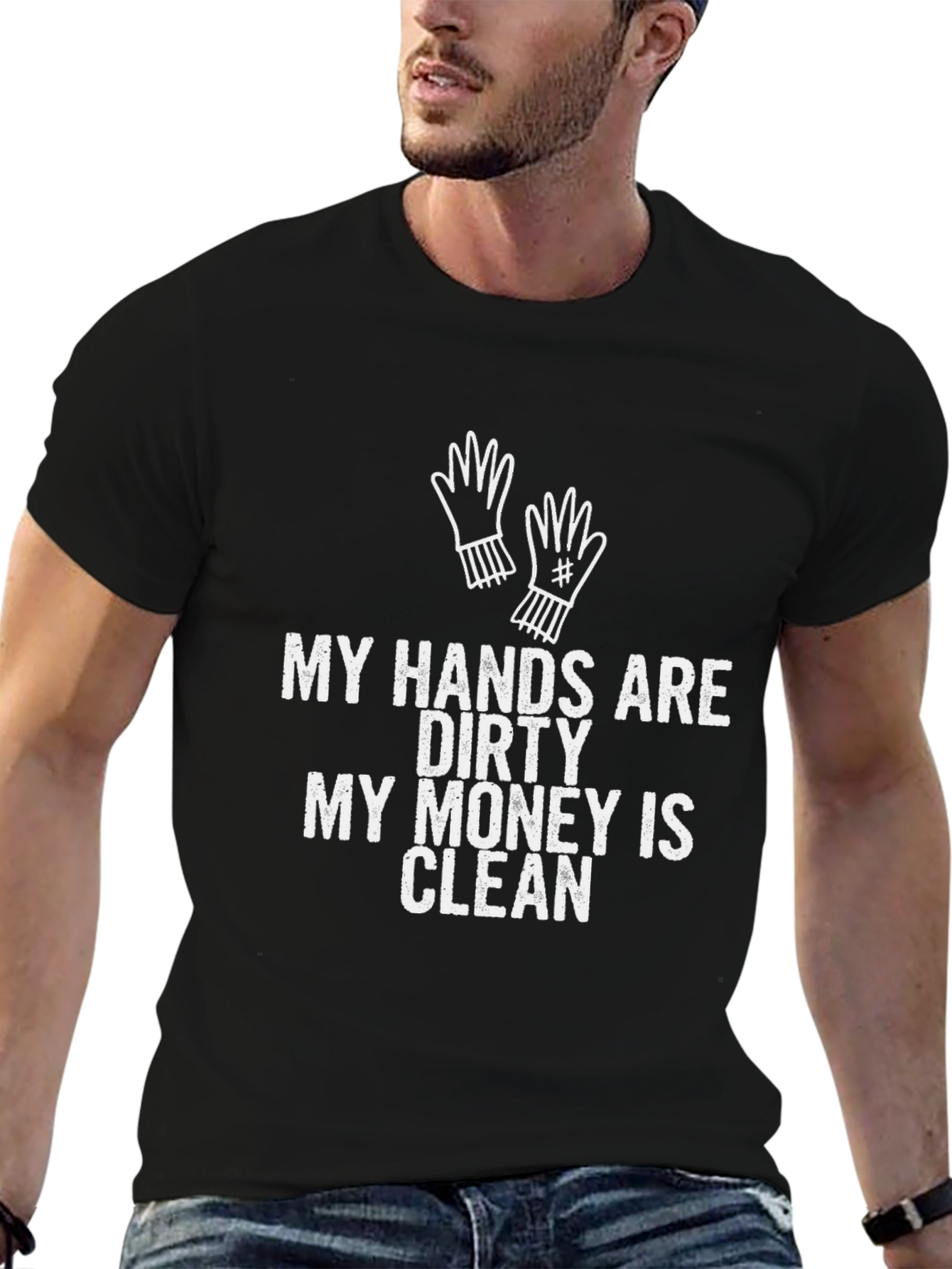 Dirty Hands Clean Money Graphic Tee