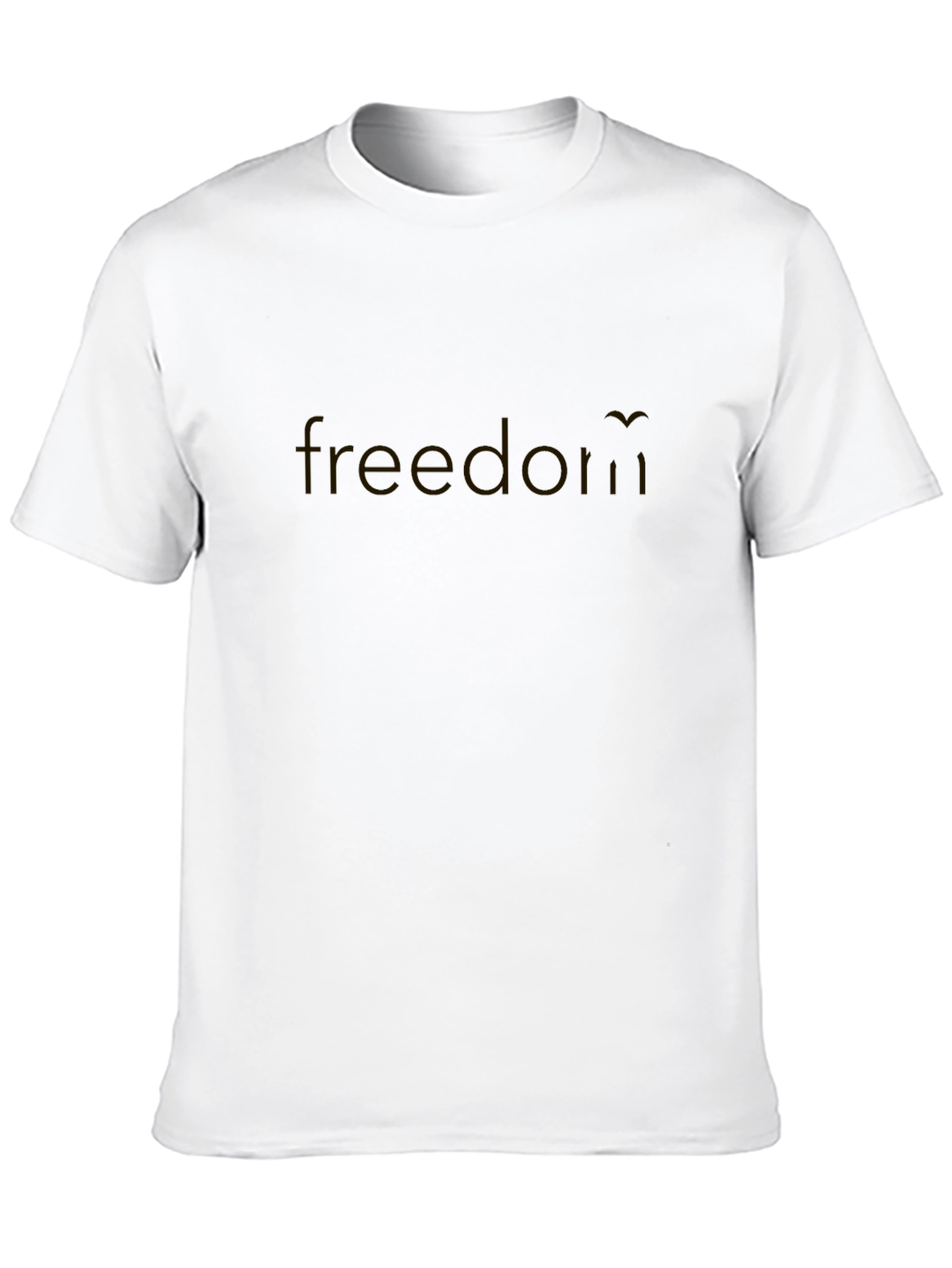 Freedom Graphic Tee - Soft Cotton Crew Neck