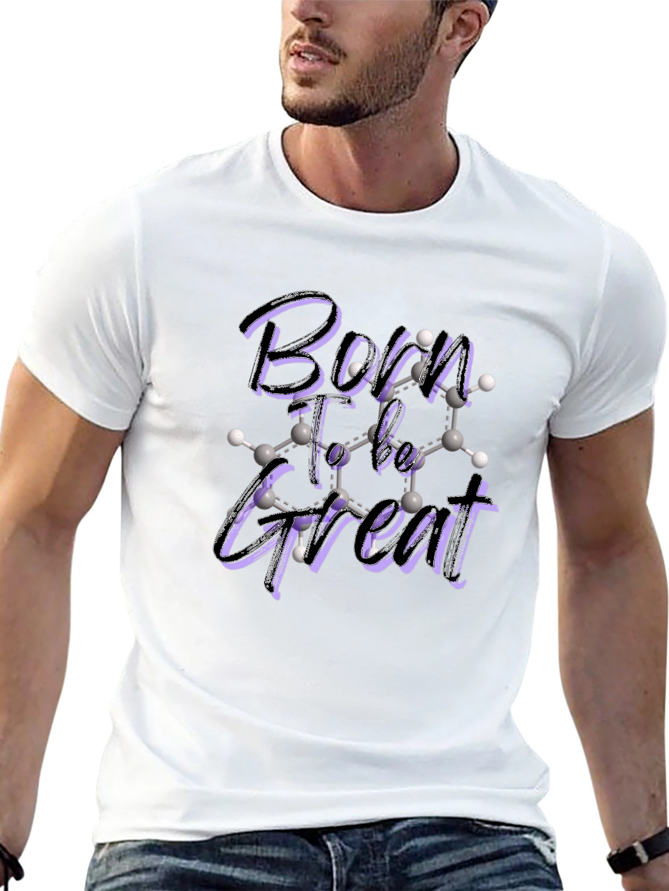 Born To Be Great Molecular T-Shirt