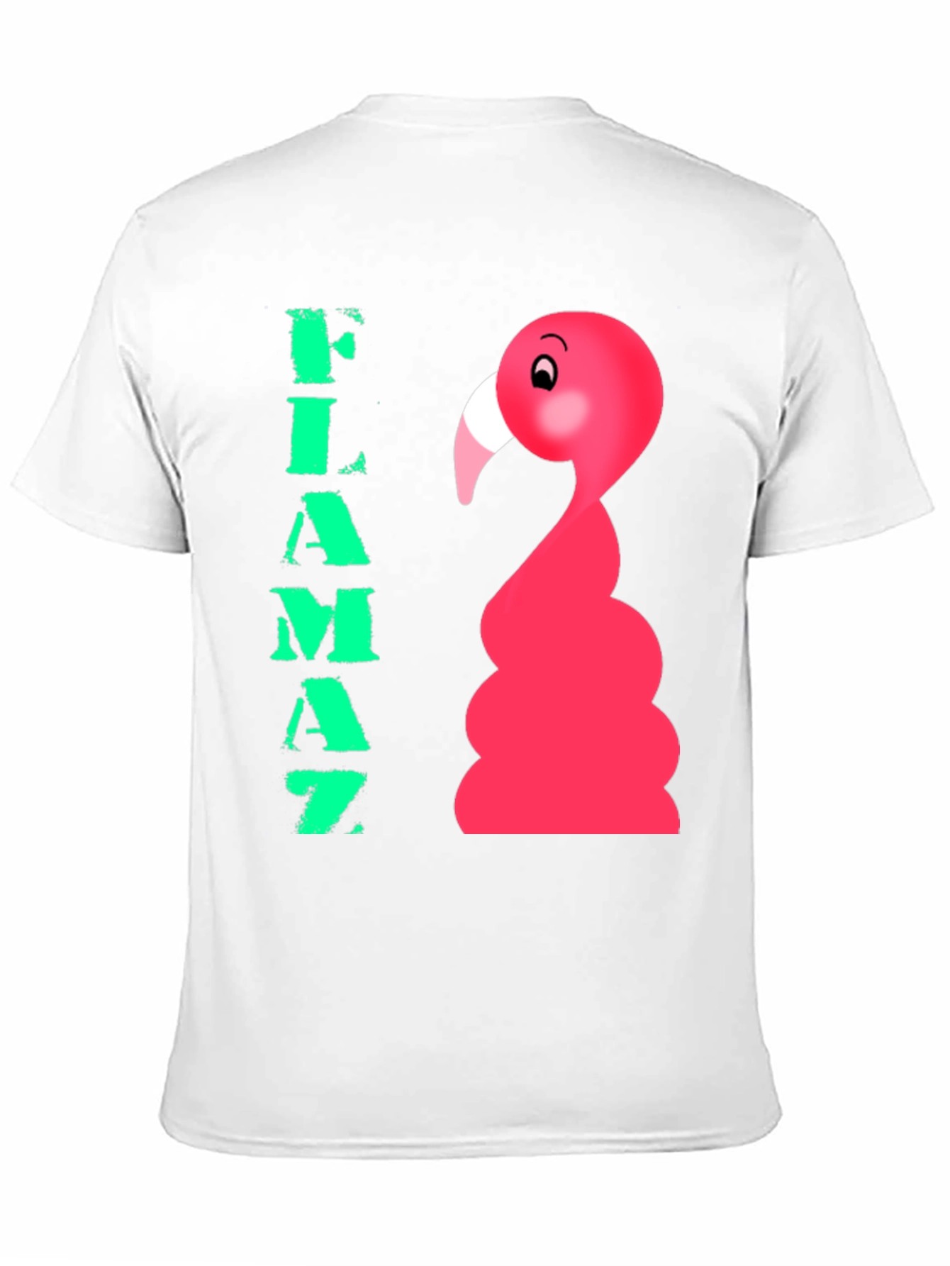 Flamaz Flamingo Graphic Tee - Black