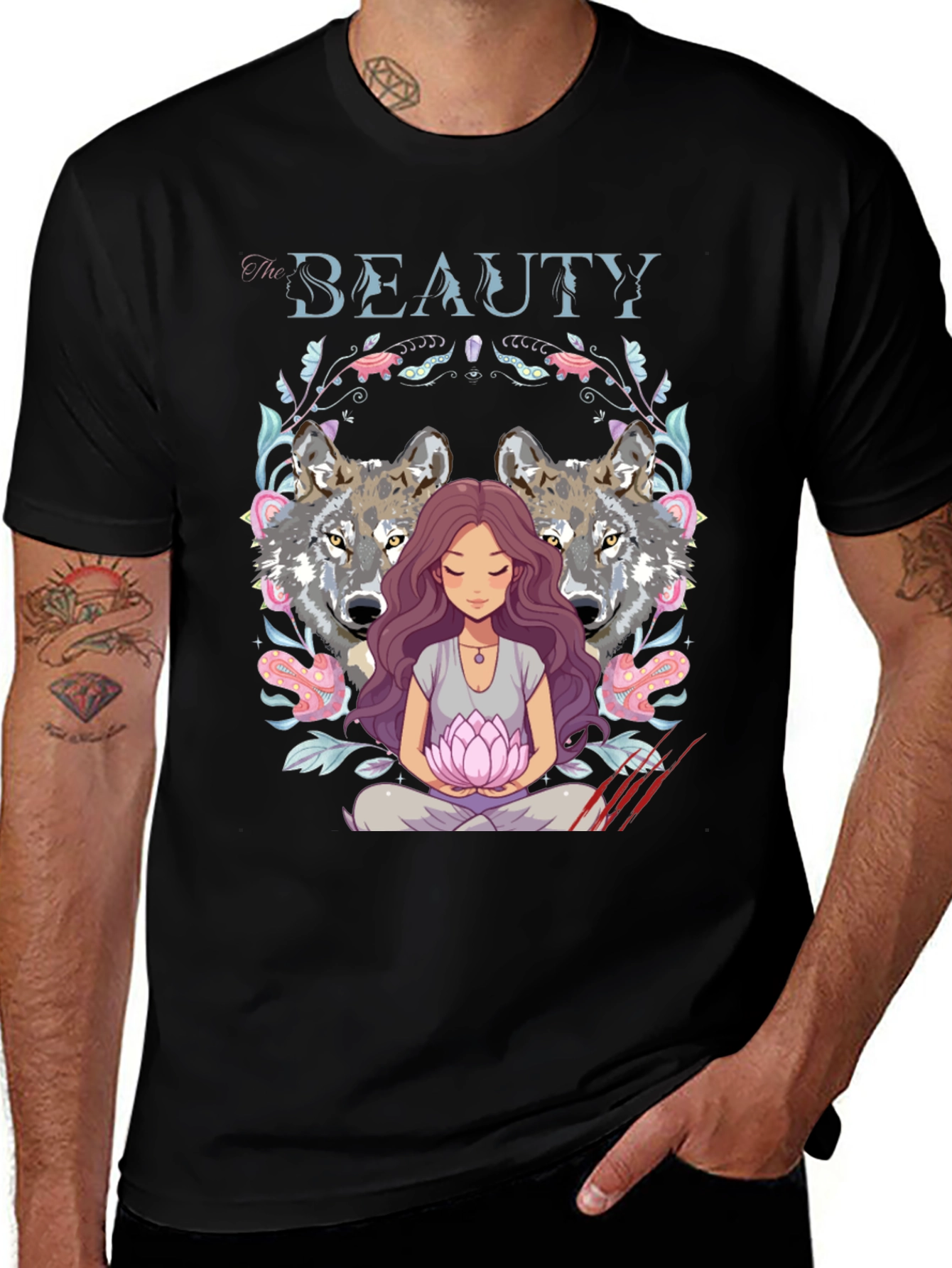 Beauty & Wolves T-Shirt