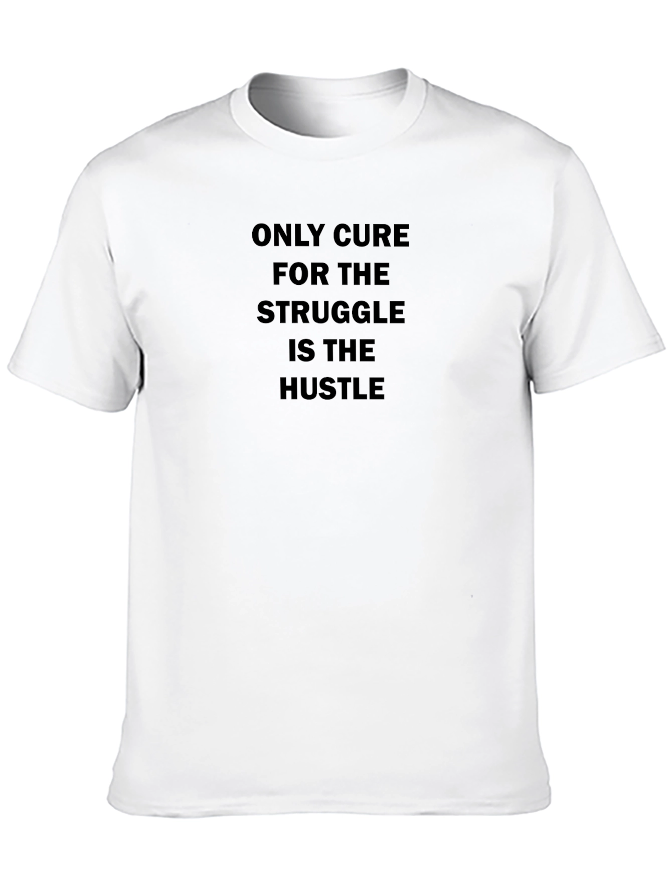 Hustle T-Shirt - Motivational Black Tee