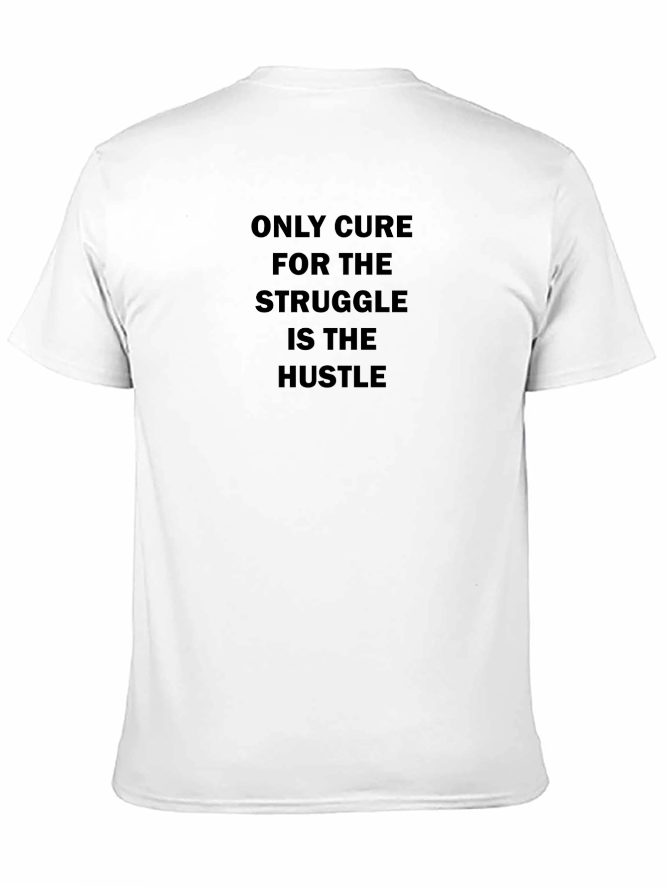 Hustle T-Shirt - Motivational Black Tee