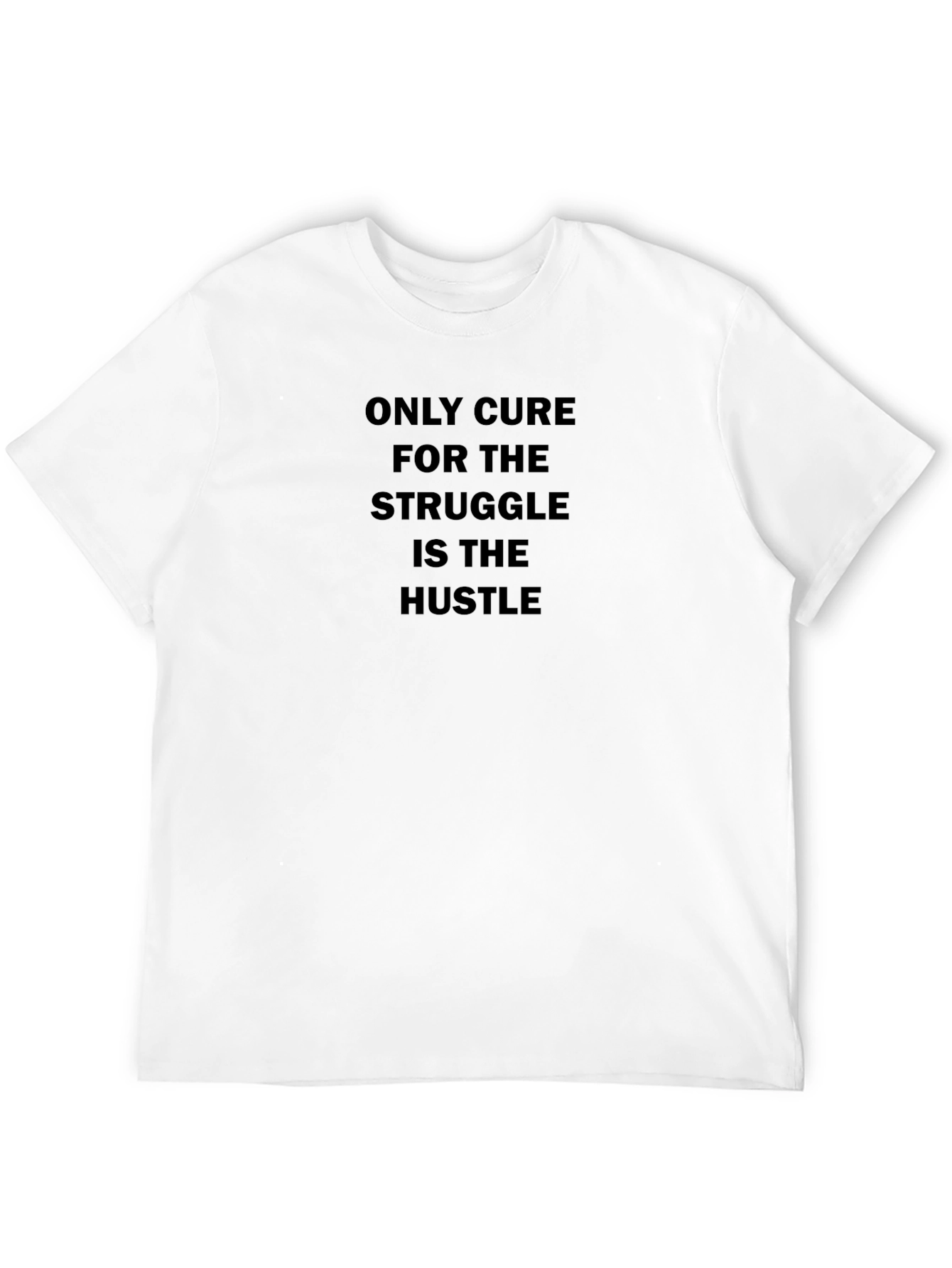 Hustle T-Shirt - Motivational Black Tee