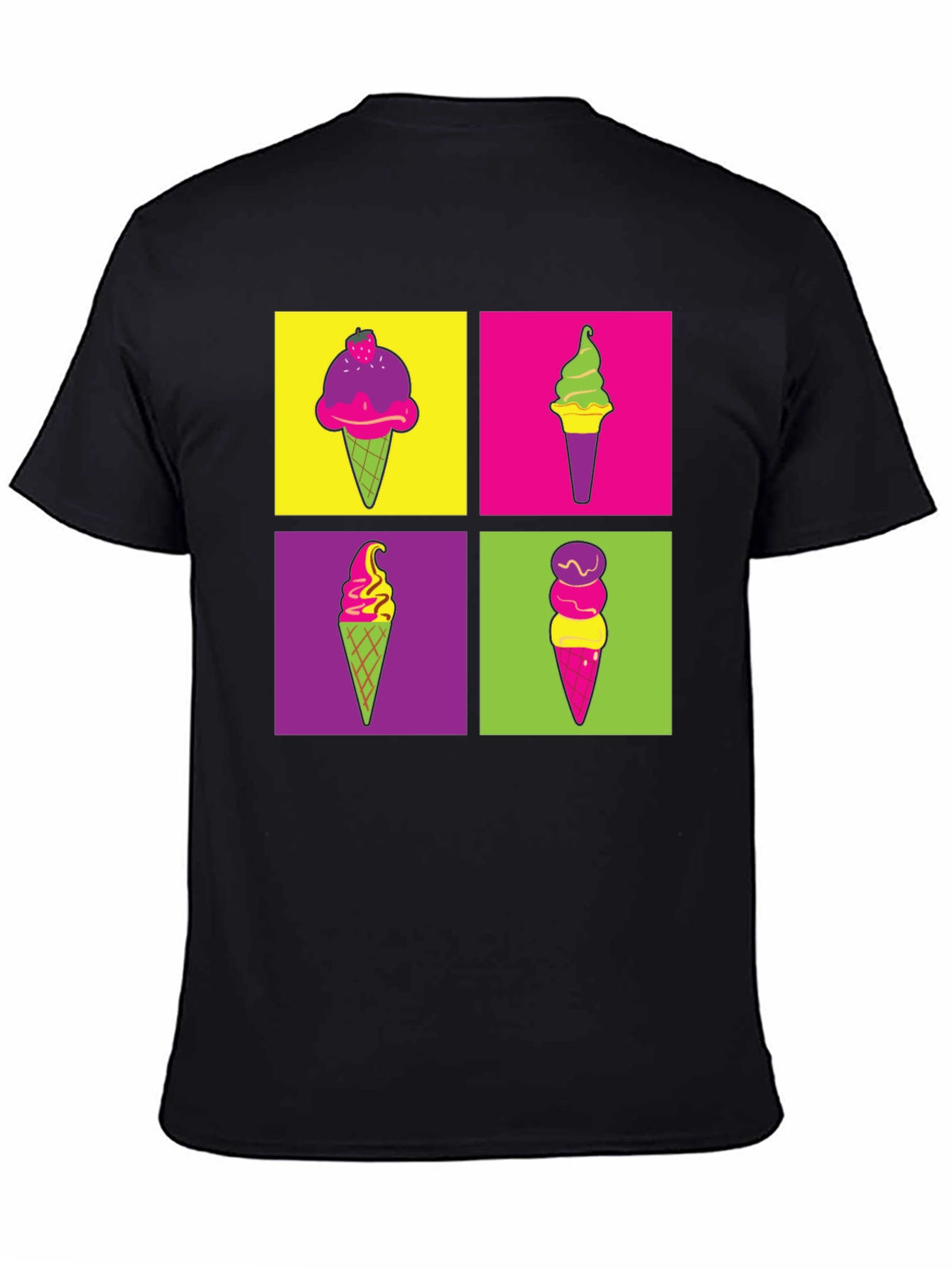 Ice Cream Pop Art T-Shirt