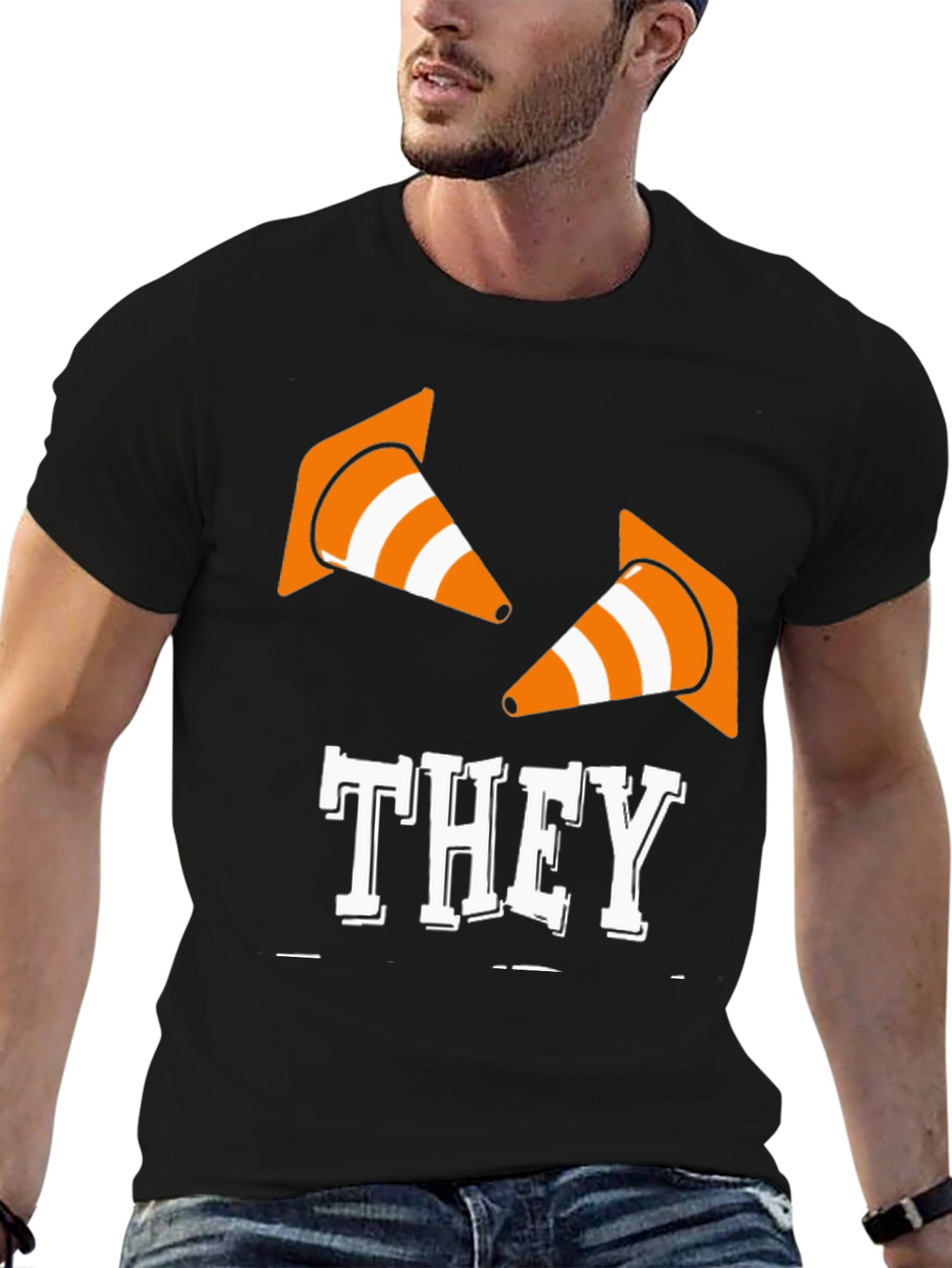 They Cones T-Shirt - Funny Construction Humor Tee