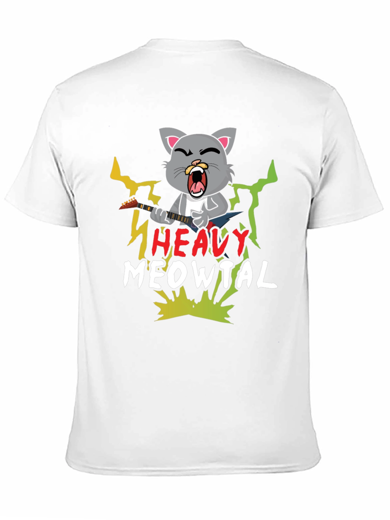 Heavy Meowtal T-Shirt