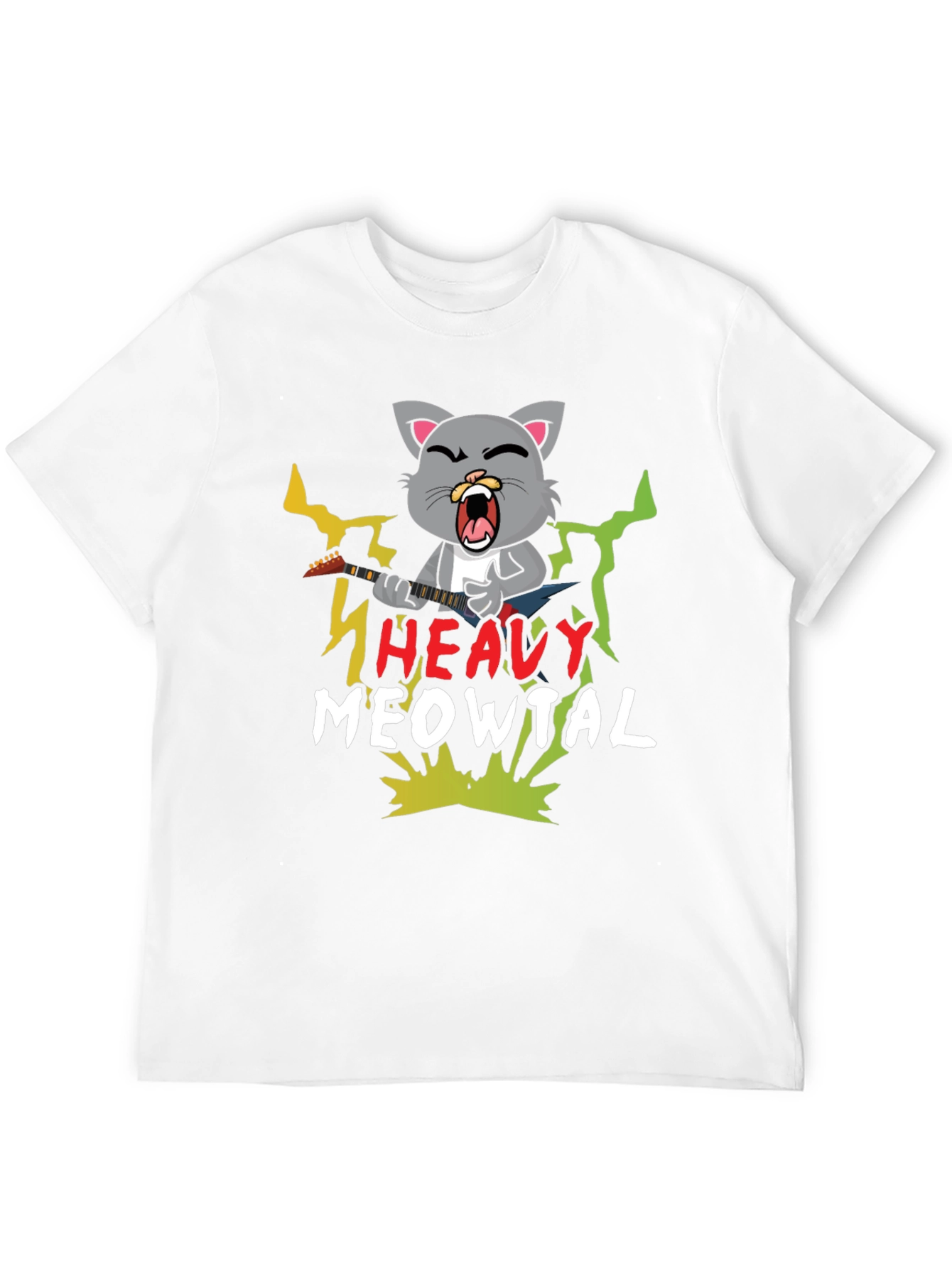 Heavy Meowtal T-Shirt