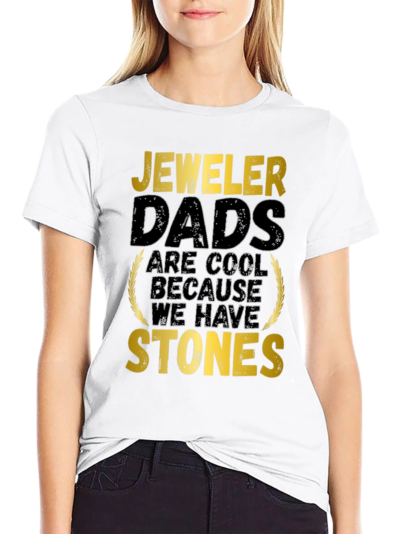 Jeweler Dad Graphic Tee - Cool Dads Have Stones!