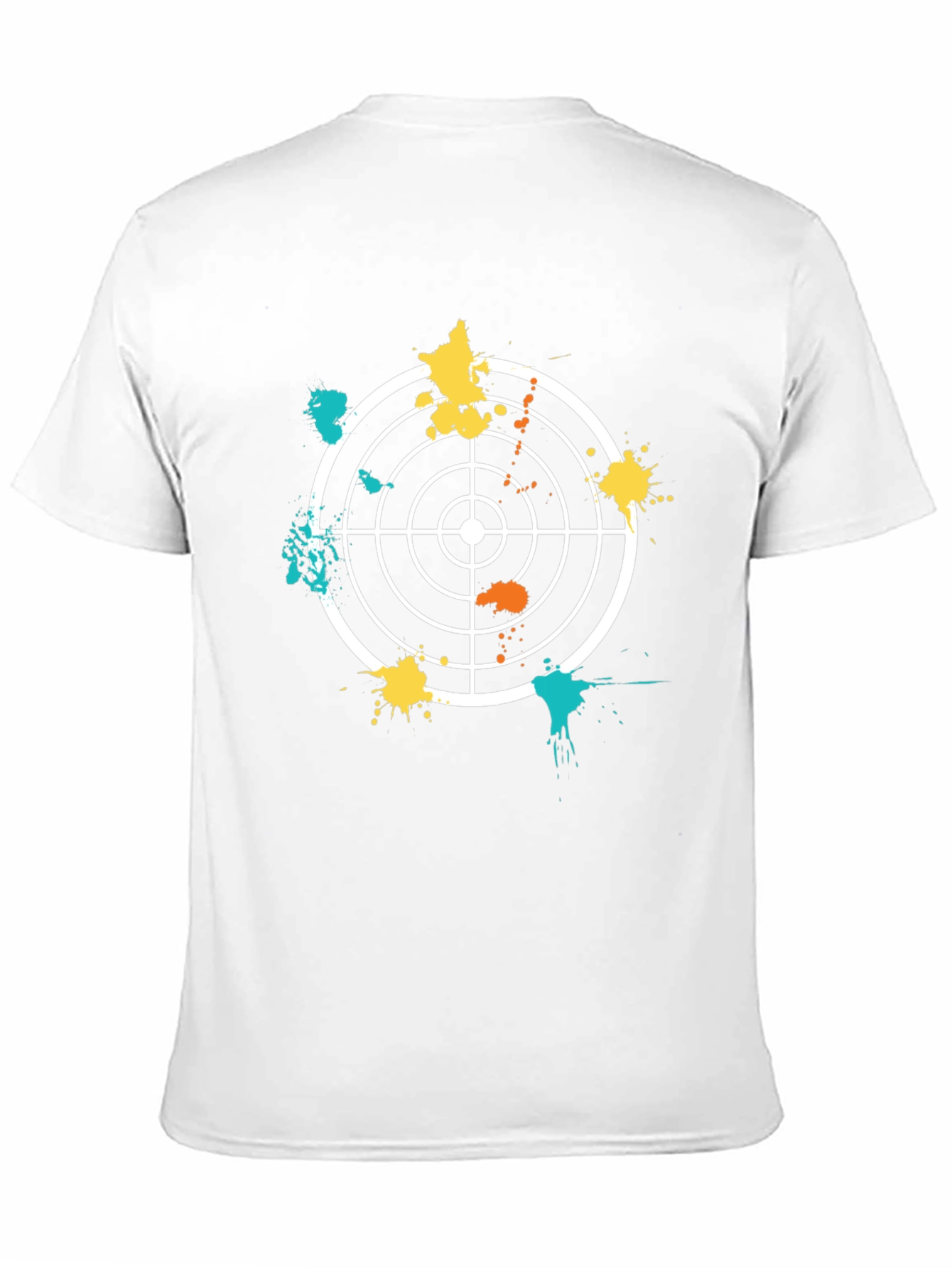 Target Splatter Tee - Trendy Graphic T-Shirt