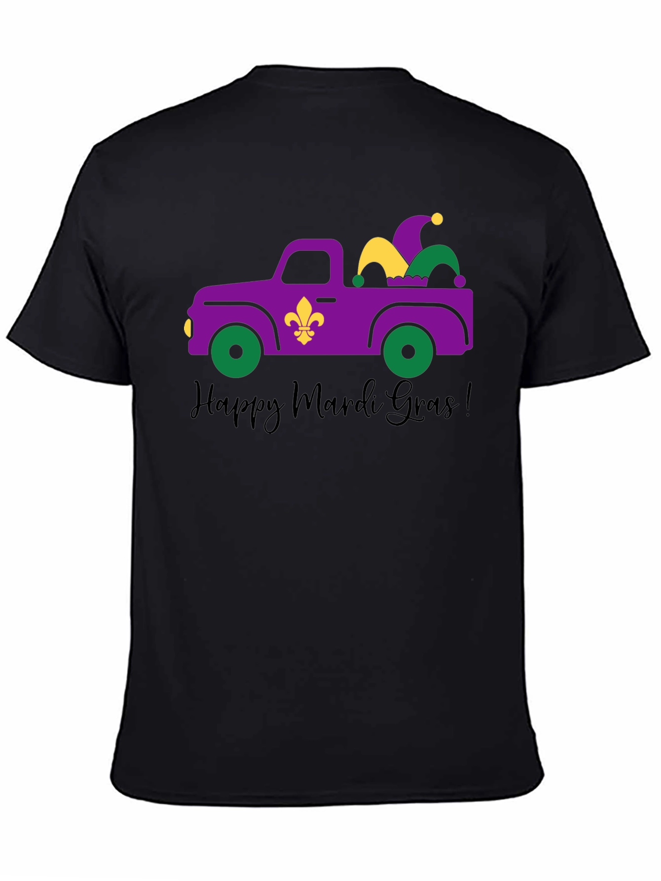 Mardi Gras Truck T-Shirt - Happy Mardi Gras