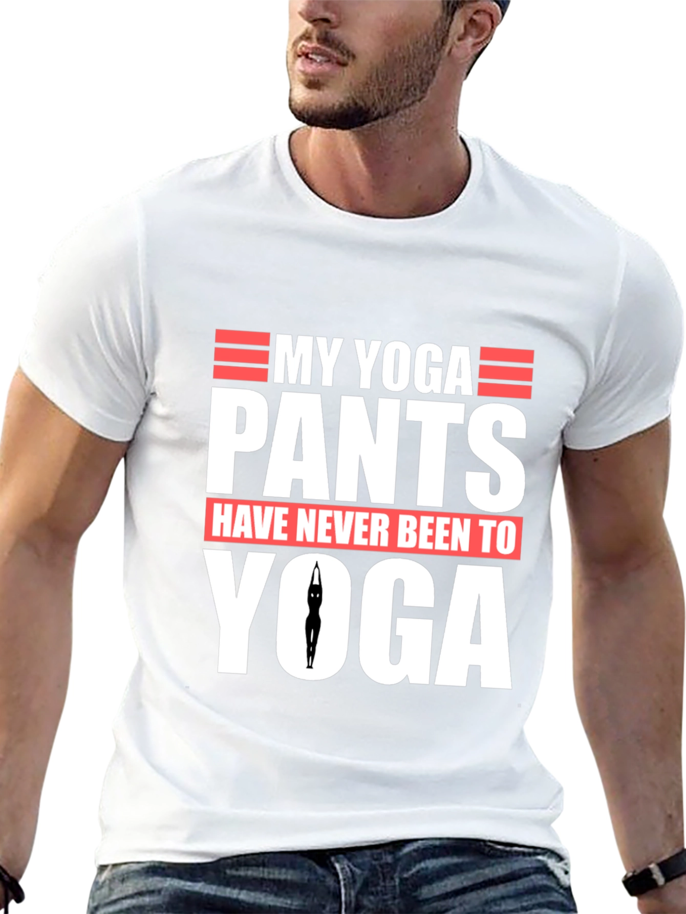 My Yoga Pants T-Shirt - Funny Graphic Tee