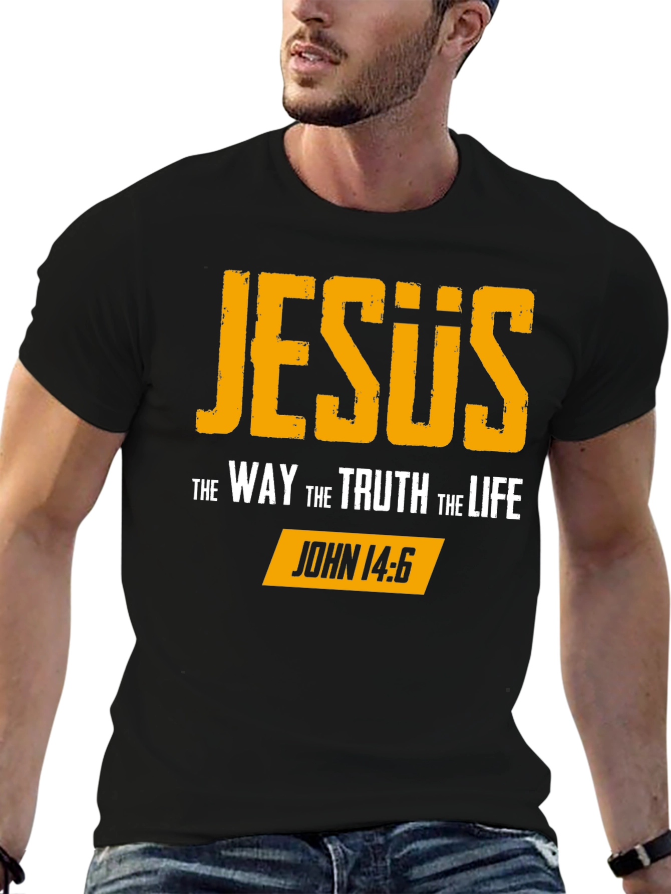 Jesus The Way Truth Life John 14:6 T-Shirt