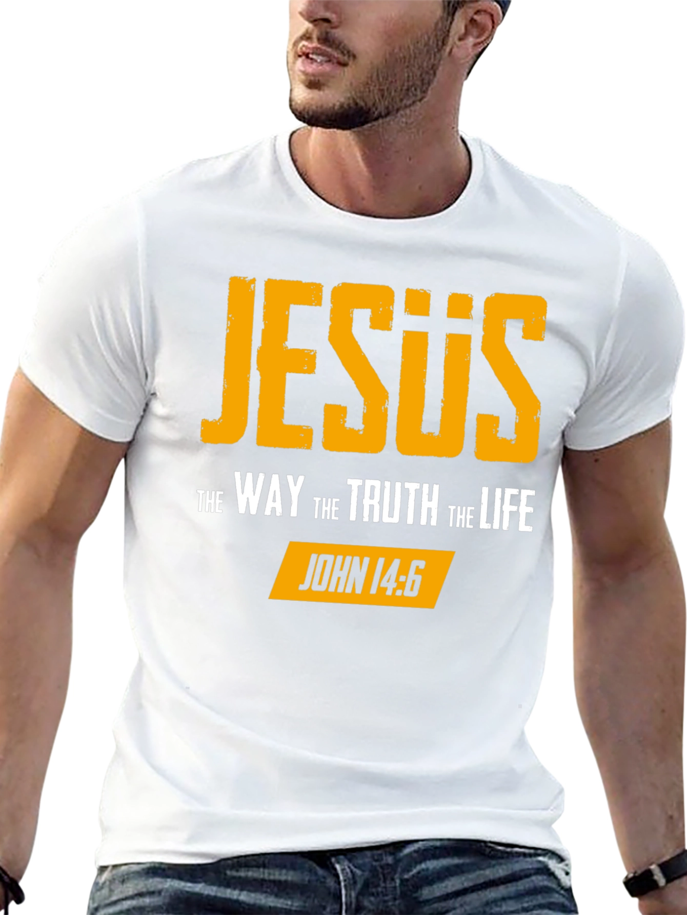 Jesus The Way Truth Life John 14:6 T-Shirt