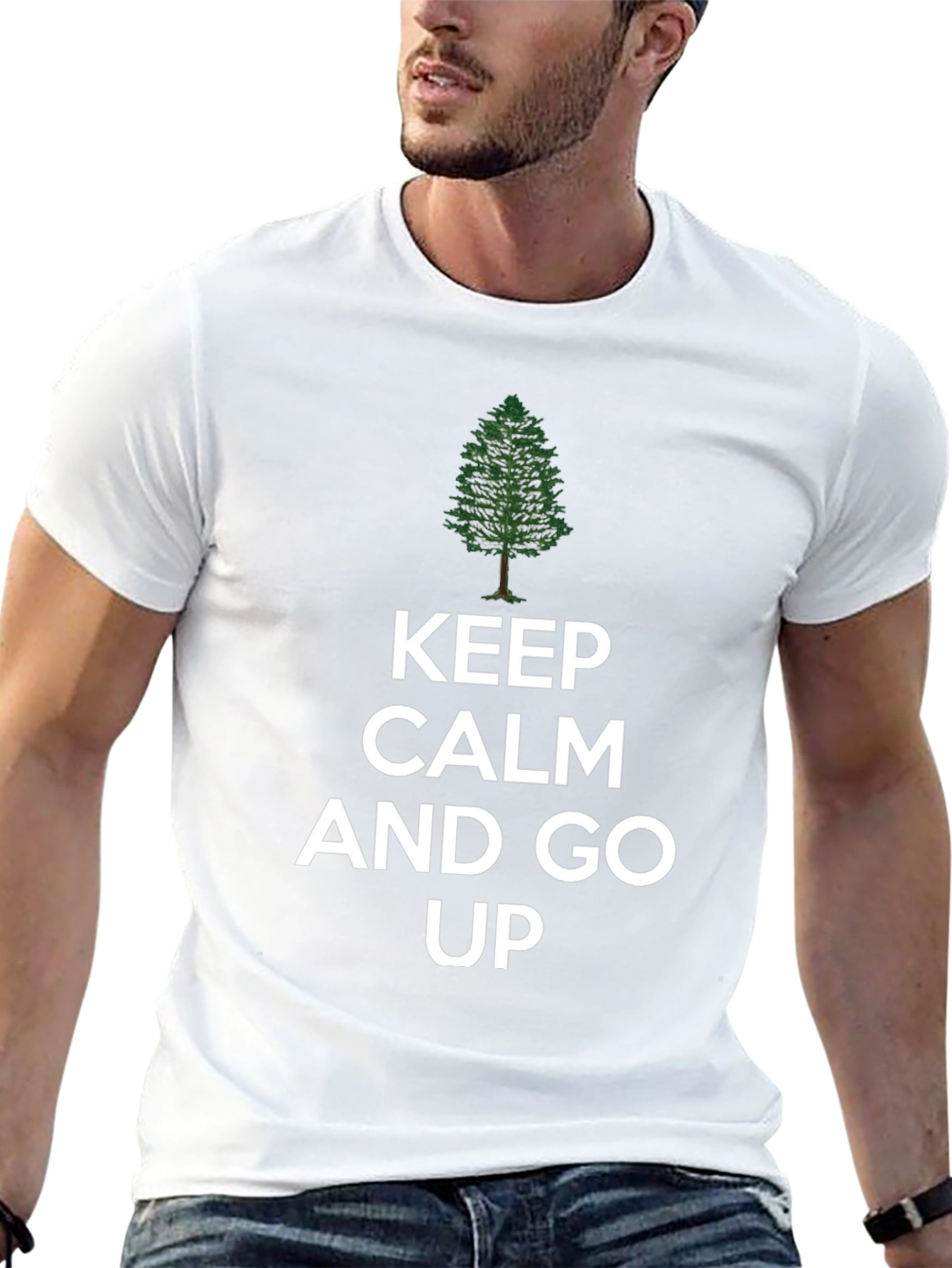 Keep Calm and Go Up T-Shirt