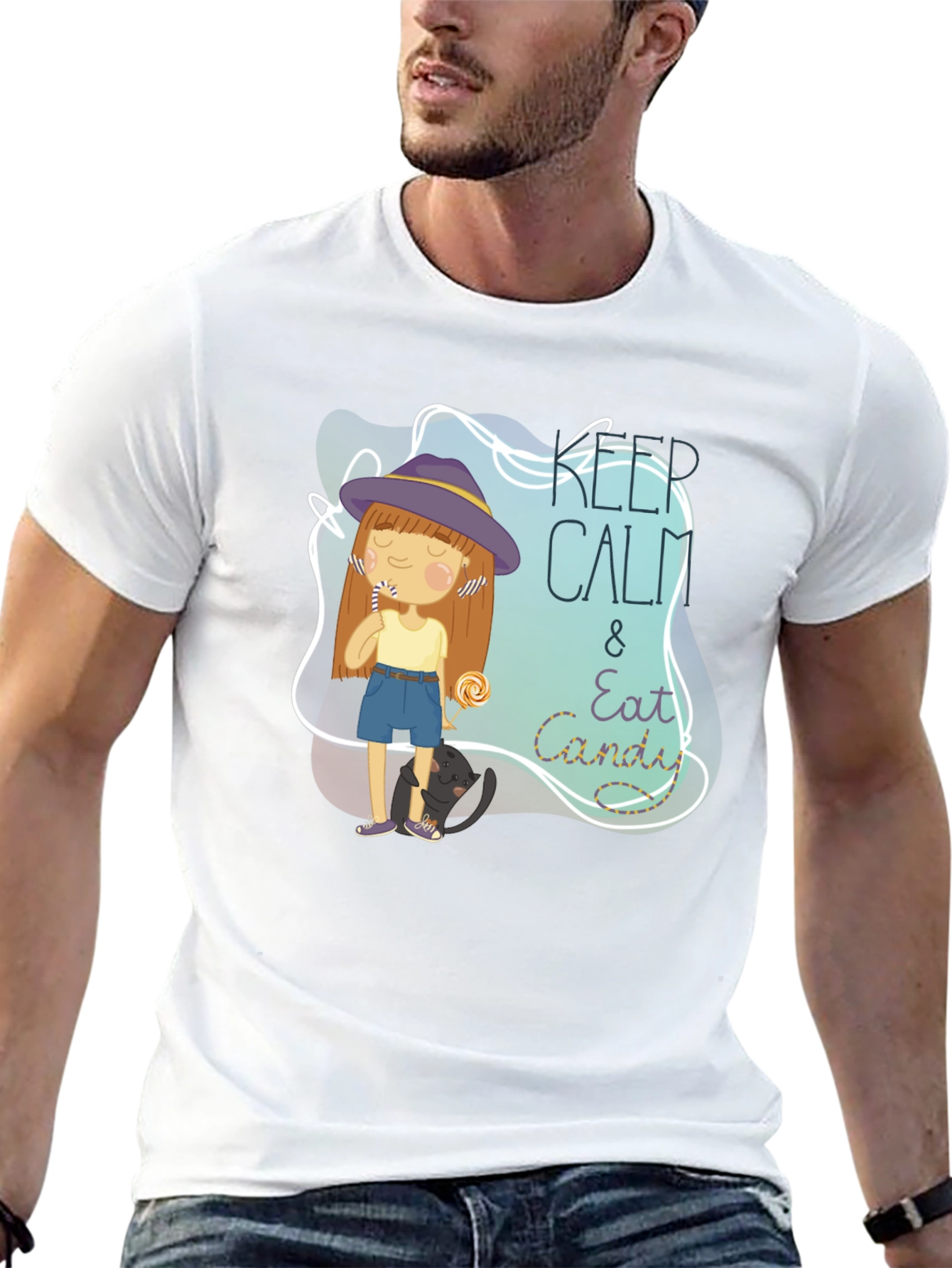 Keep Calm & Eat Sweets T-Shirt