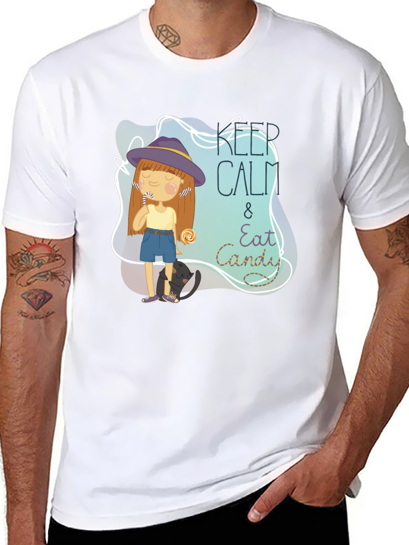 Keep Calm & Eat Sweets T-Shirt